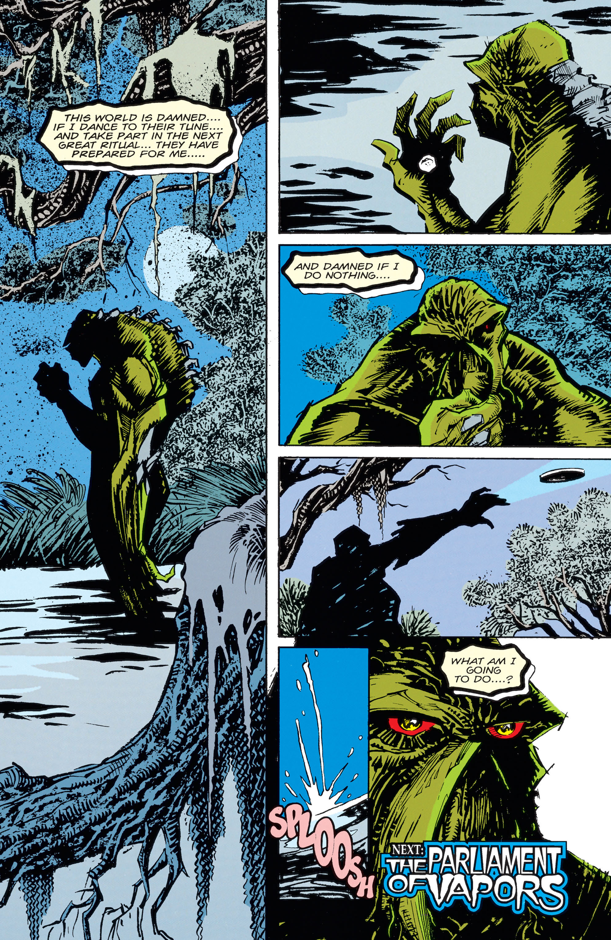 Read online Swamp Thing (1982) comic -  Issue # _TPB - Trial by Fire - 76
