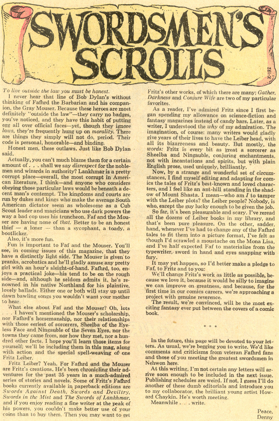 Read online Sword of Sorcery (1973) comic -  Issue #1 - 32