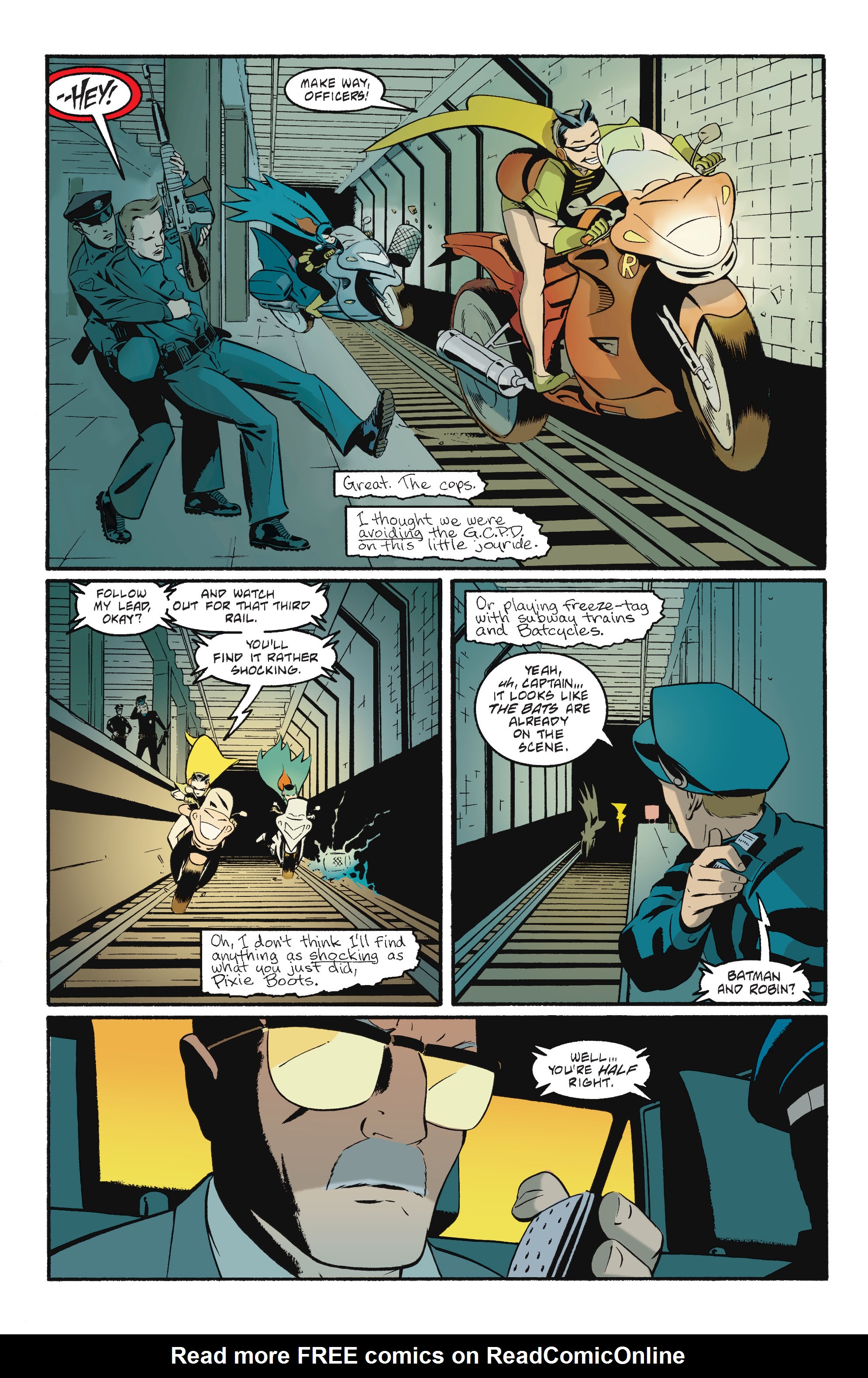 Read online Batgirl/Robin: Year One comic -  Issue # TPB 2 - 162