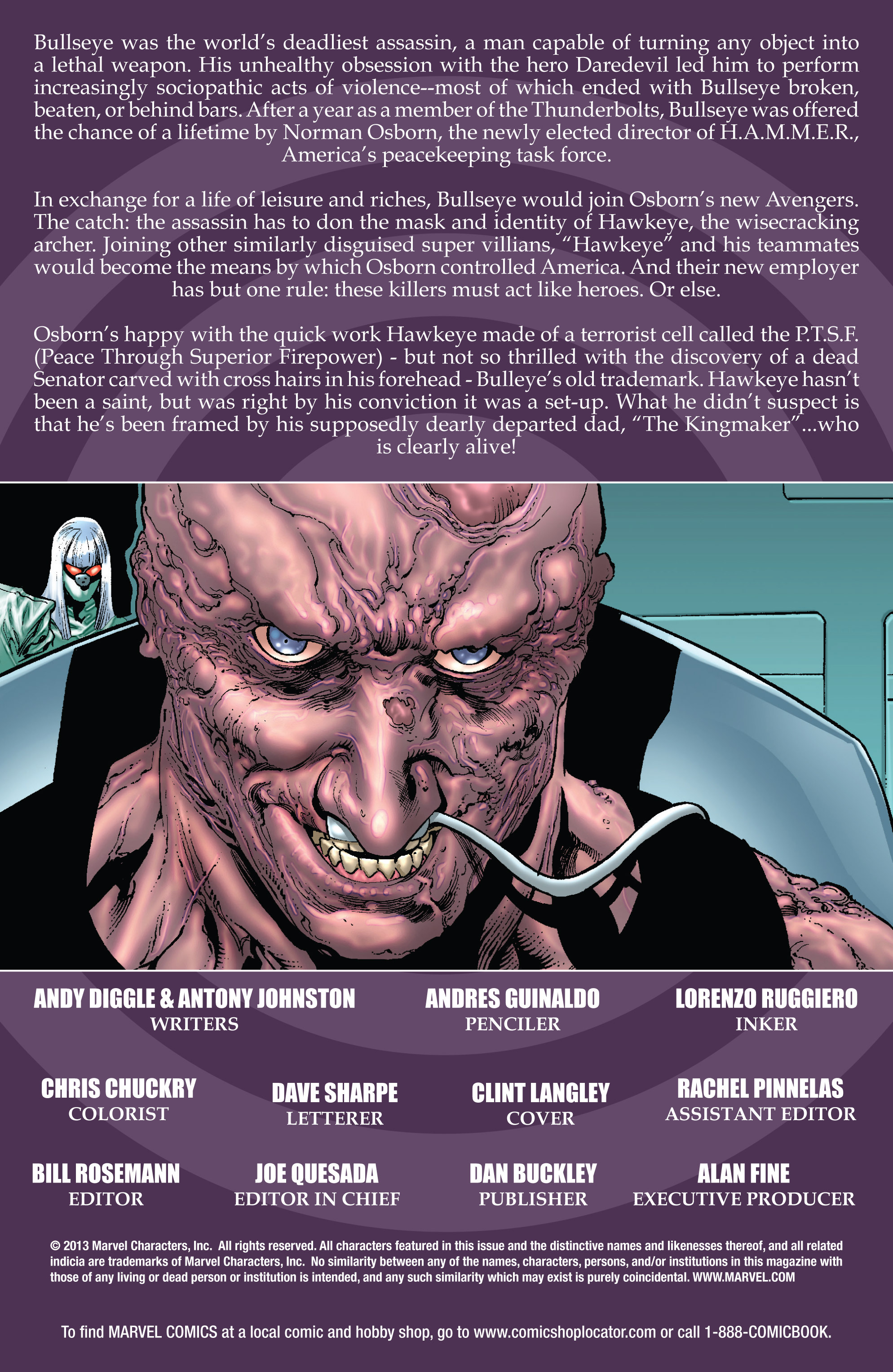 Read online Dark Reign: Hawkeye comic -  Issue #5 - 2