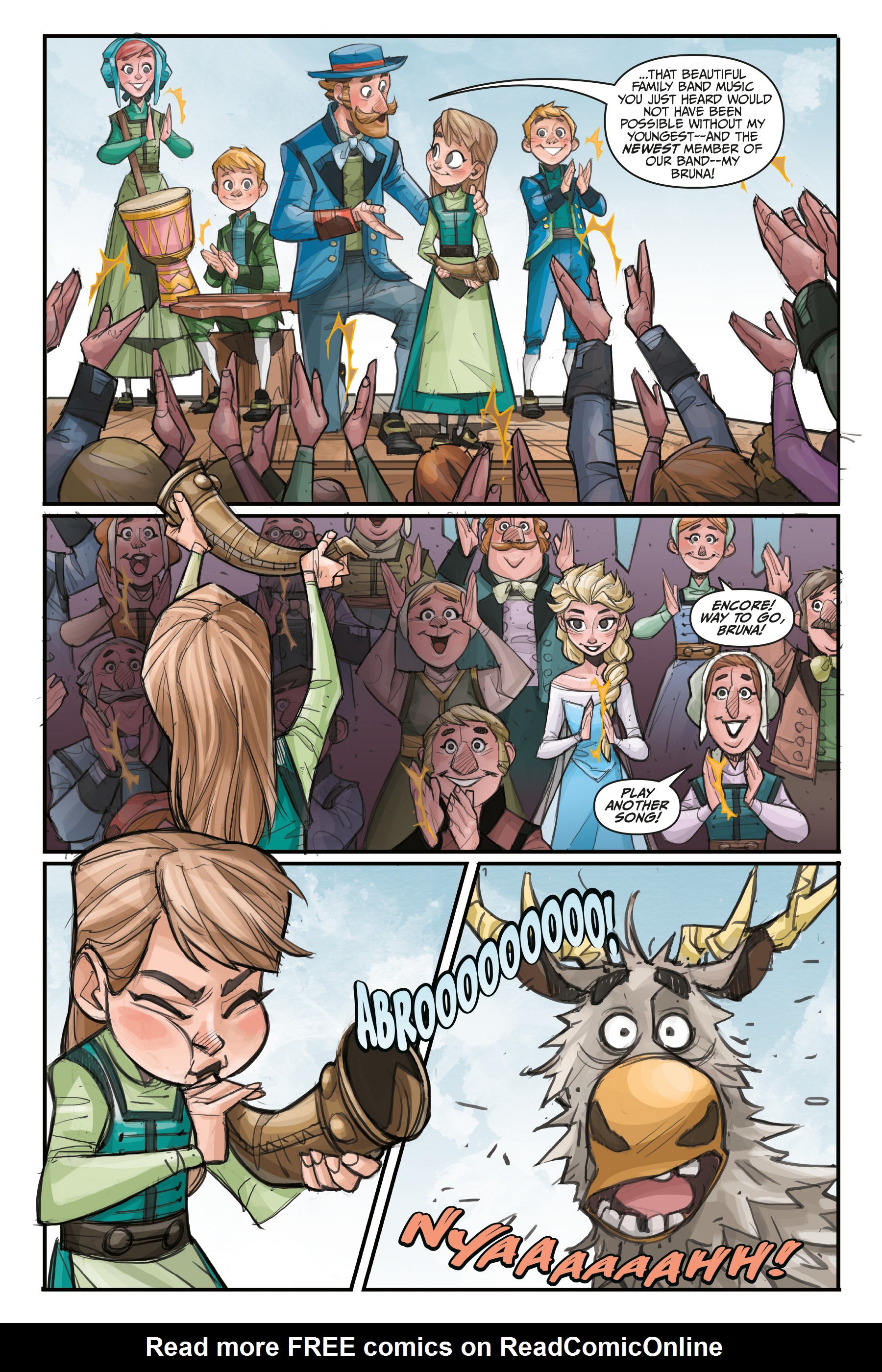 Read online Disney Frozen: Reunion Road comic -  Issue # _TPB - 51