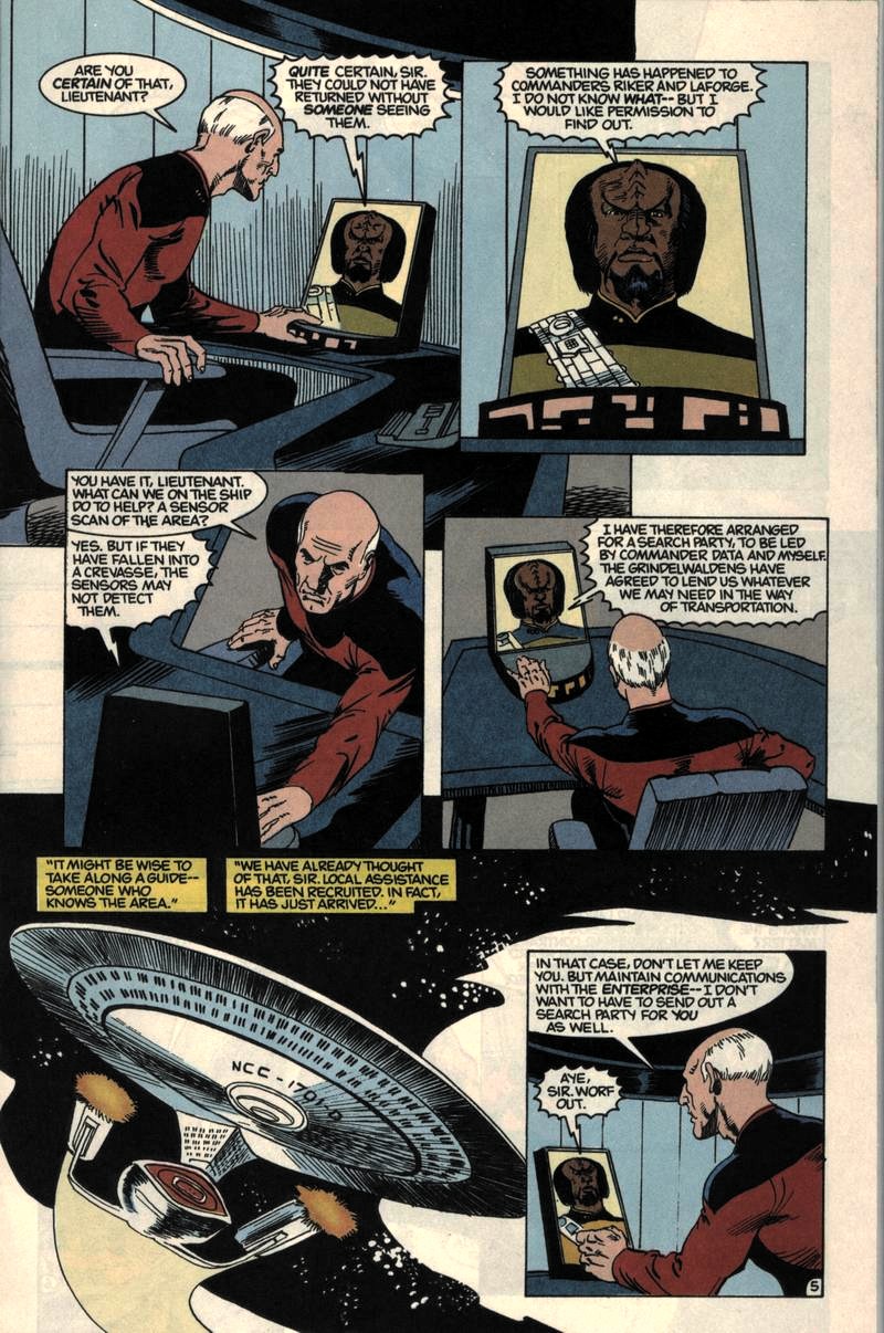 Read online Star Trek: The Next Generation (1989) comic -  Issue #15 - 6