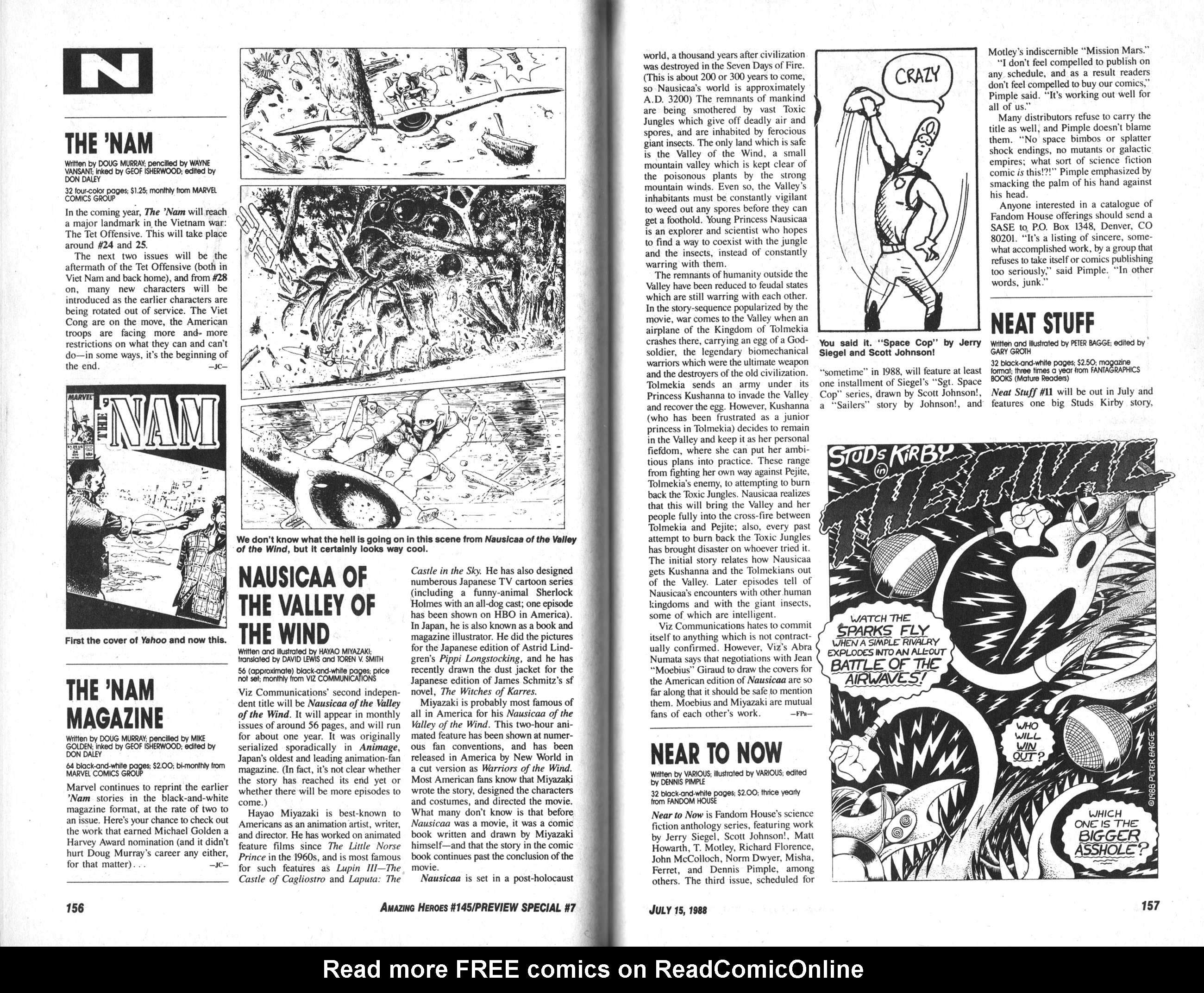 Read online Amazing Heroes comic -  Issue #145 - 80