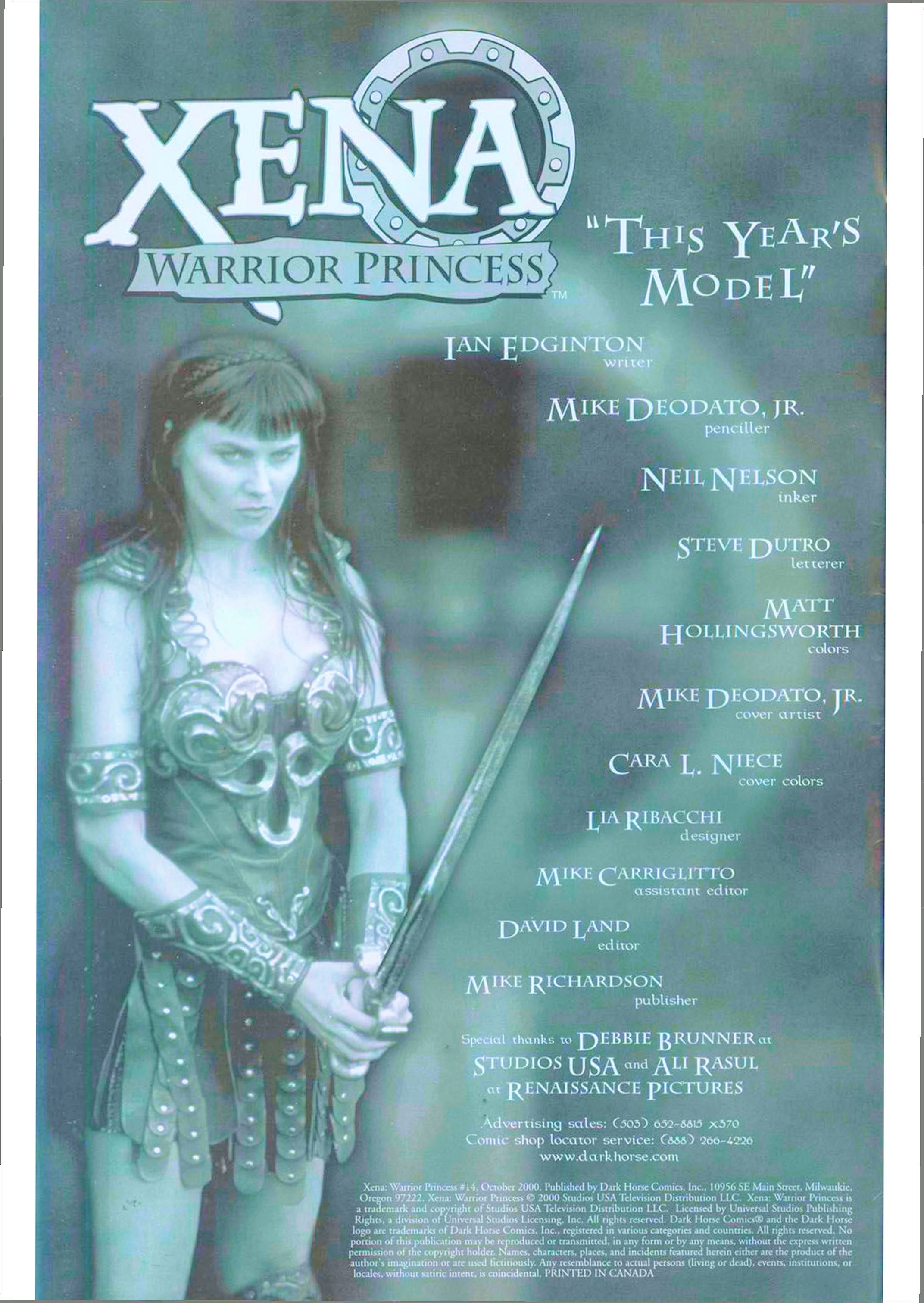Read online Xena: Warrior Princess (1999) comic -  Issue #14 - 3