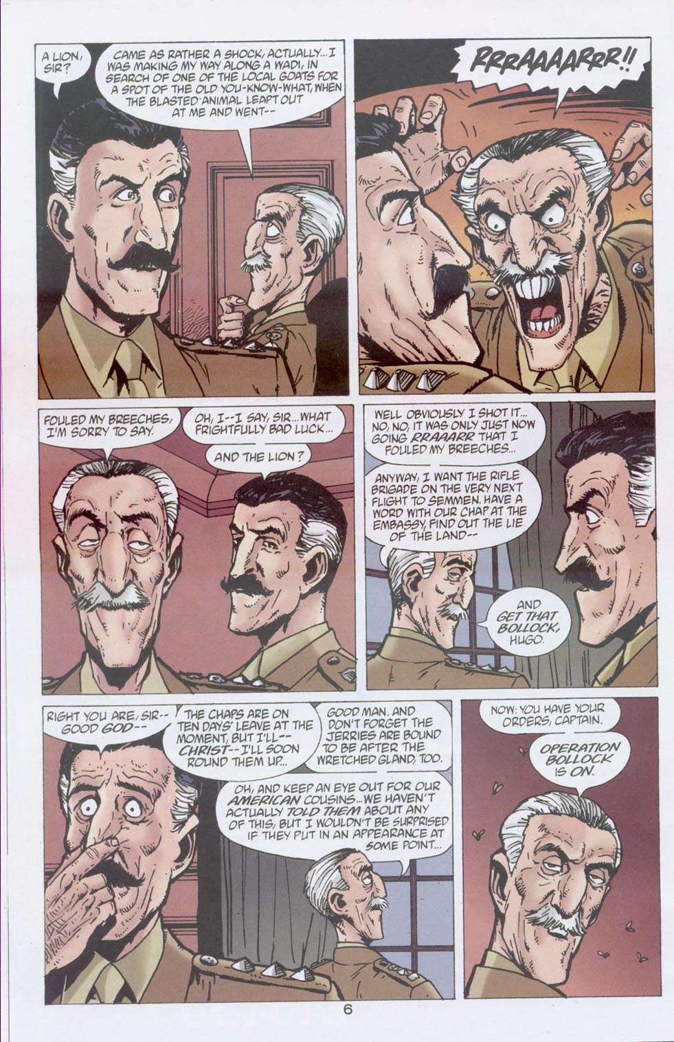 Read online Adventures in the Rifle Brigade: Operation Bollock comic -  Issue #1 - 7