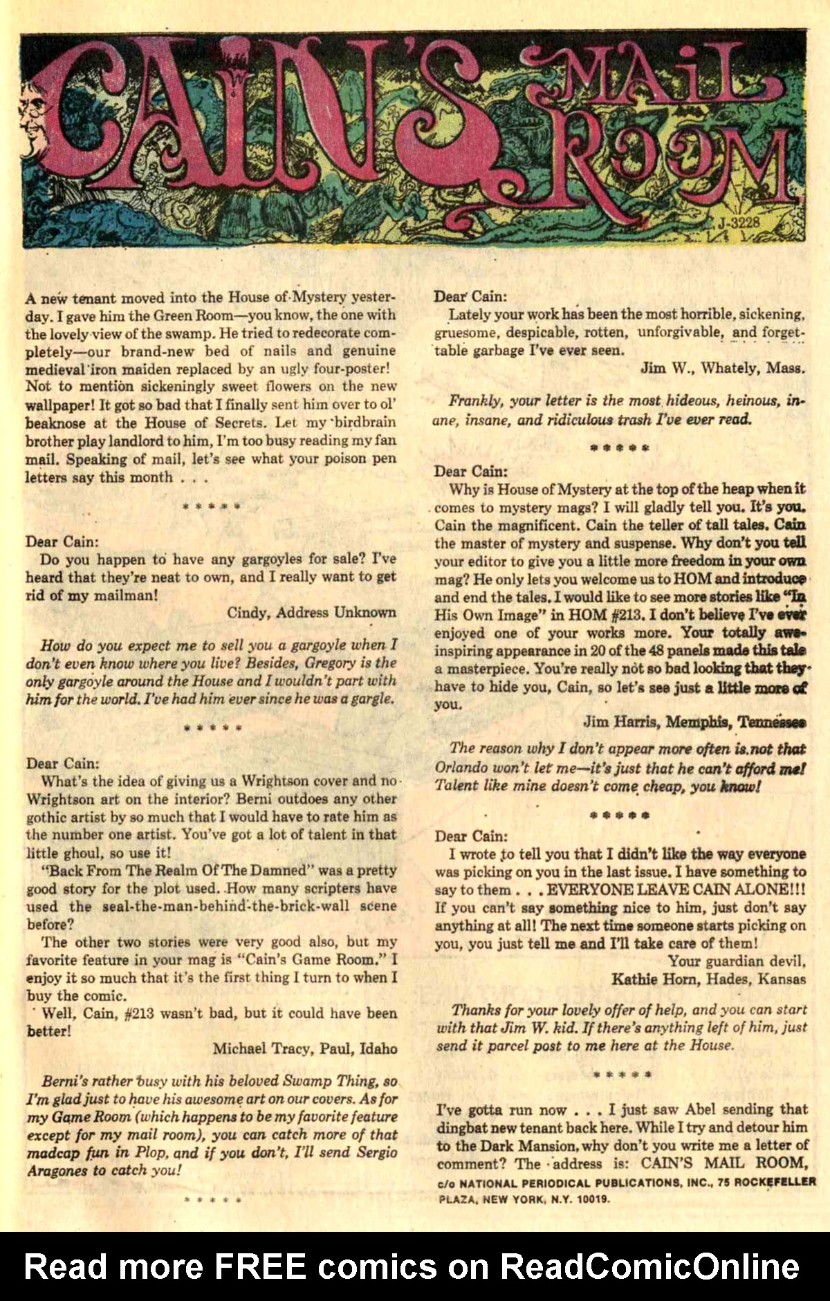 Read online House of Mystery (1951) comic -  Issue #219 - 32