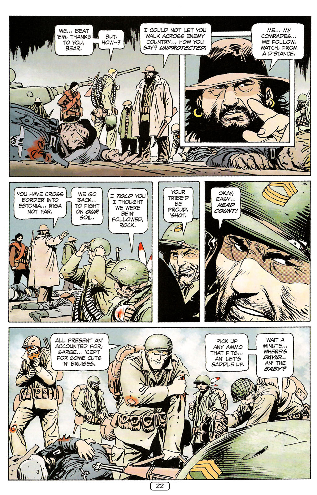 Read online Sgt. Rock: The Prophecy comic -  Issue #4 - 22
