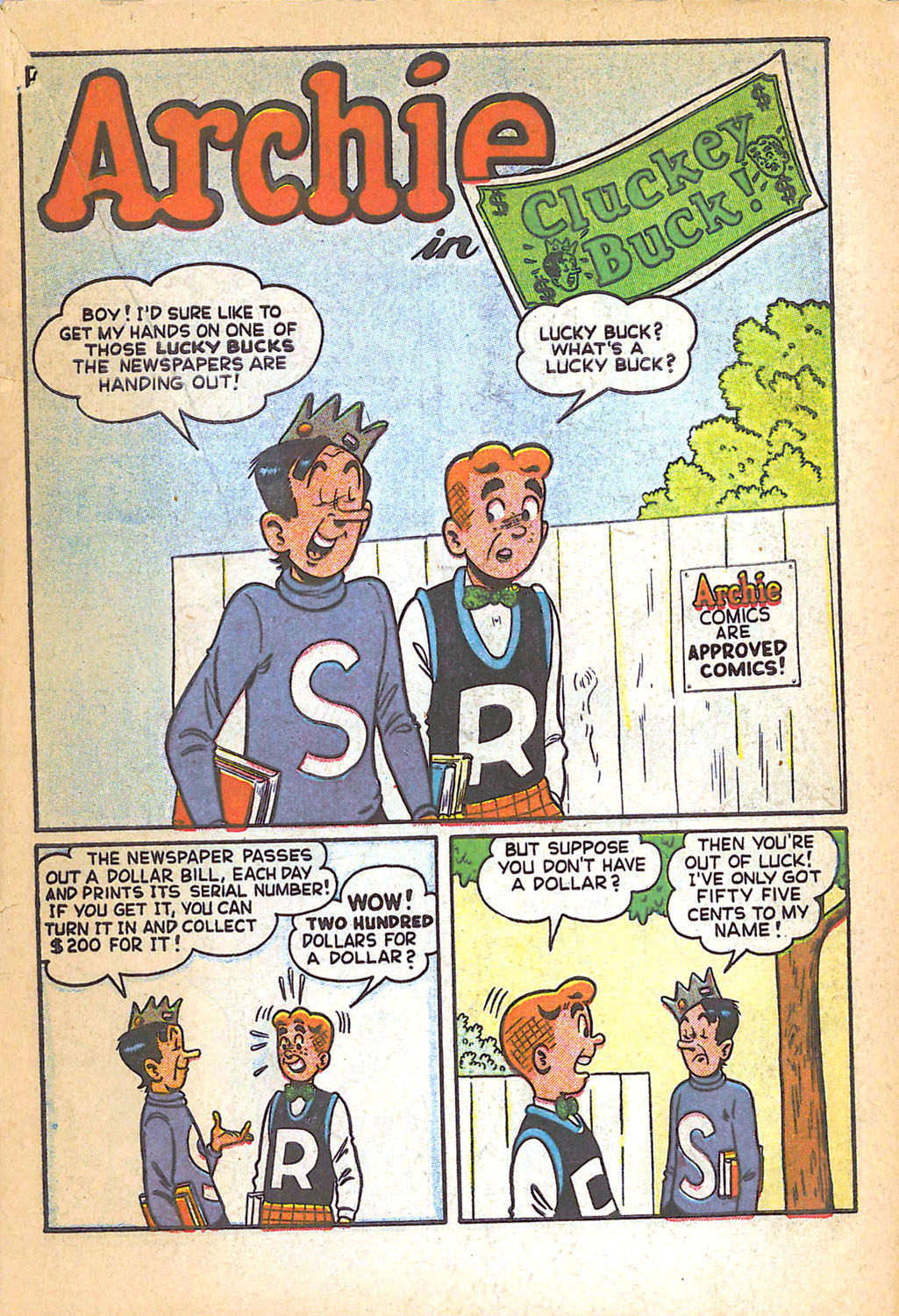 Read online Archie Comics comic -  Issue #067 - 2