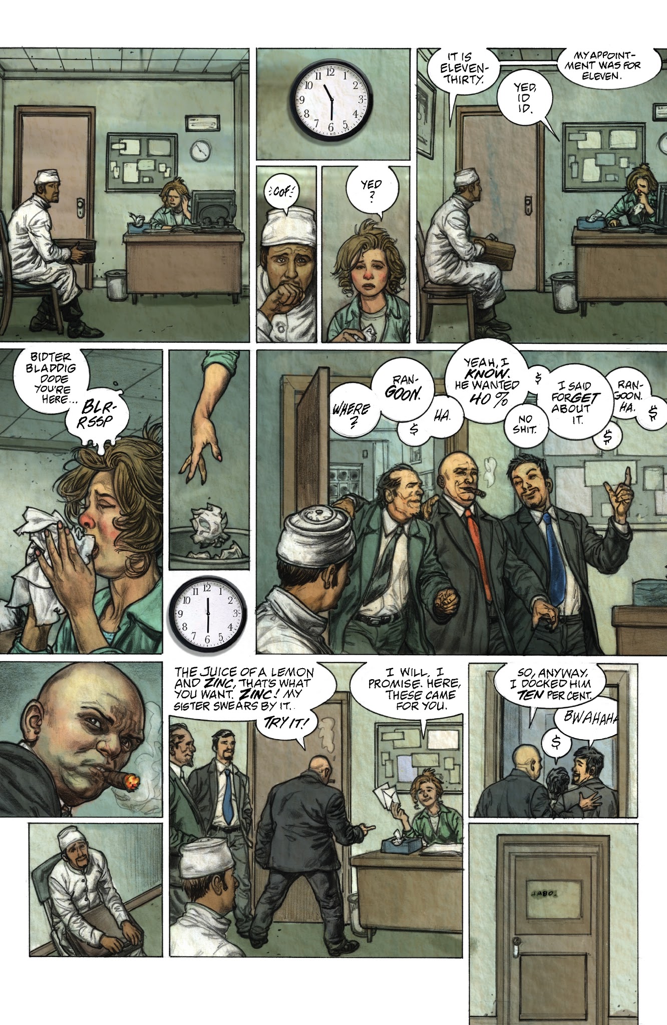 Read online American Gods: Shadows comic -  Issue #8 - 16