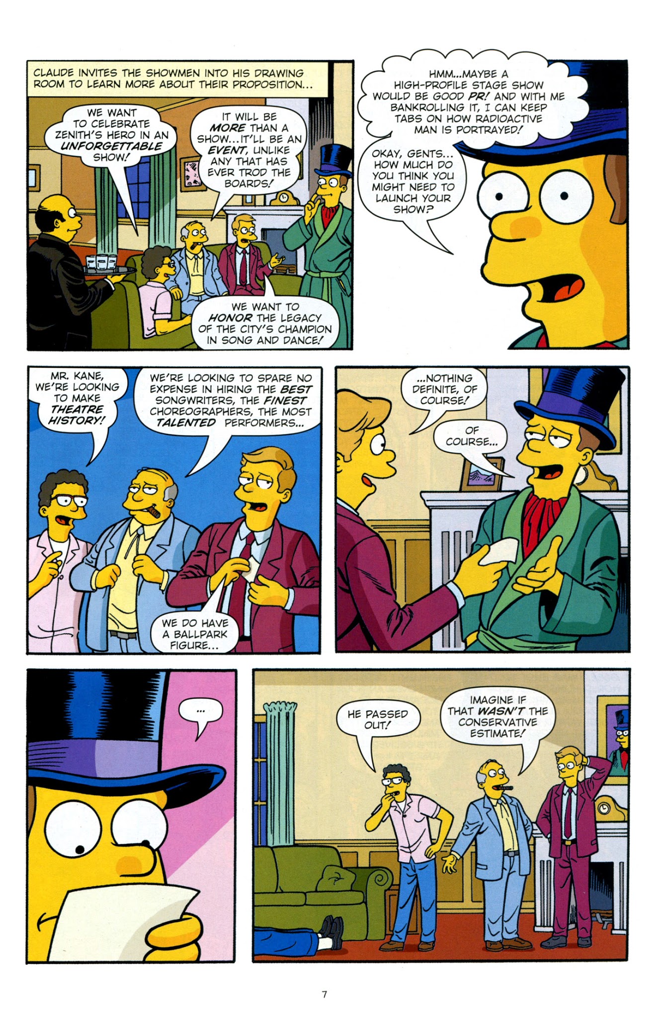 Read online Bongo Comics Presents Simpsons Super Spectacular comic -  Issue #14 - 9