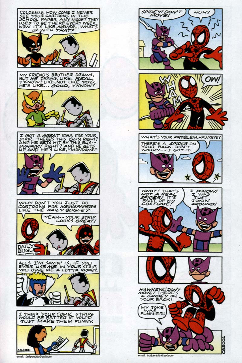 Read online Giant Size Mini-Marvels: Starring Spidey comic -  Issue # Full - 48