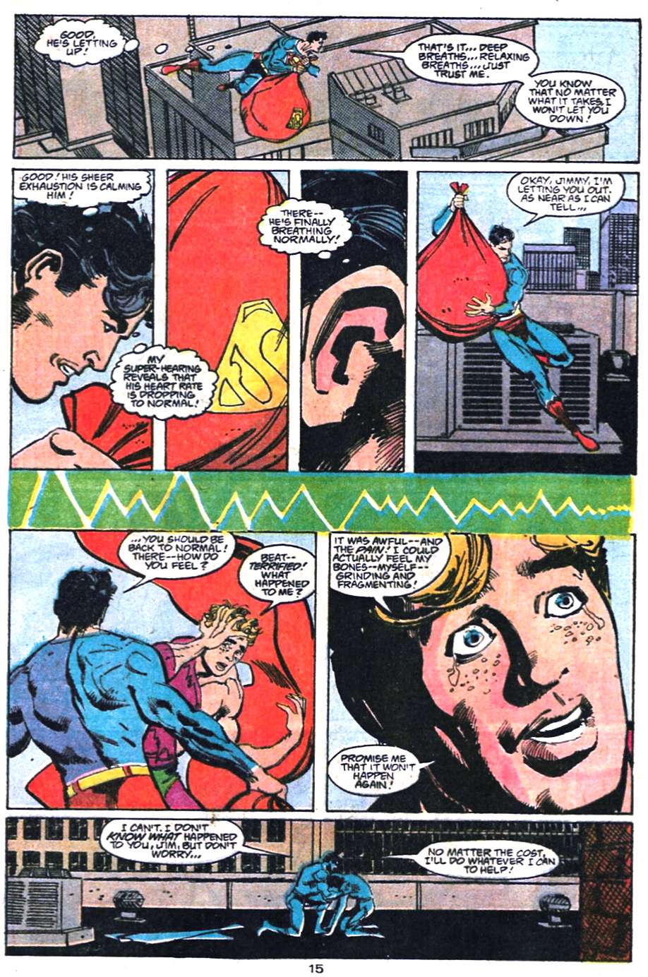 Read online Adventures of Superman (1987) comic -  Issue #458 - 16