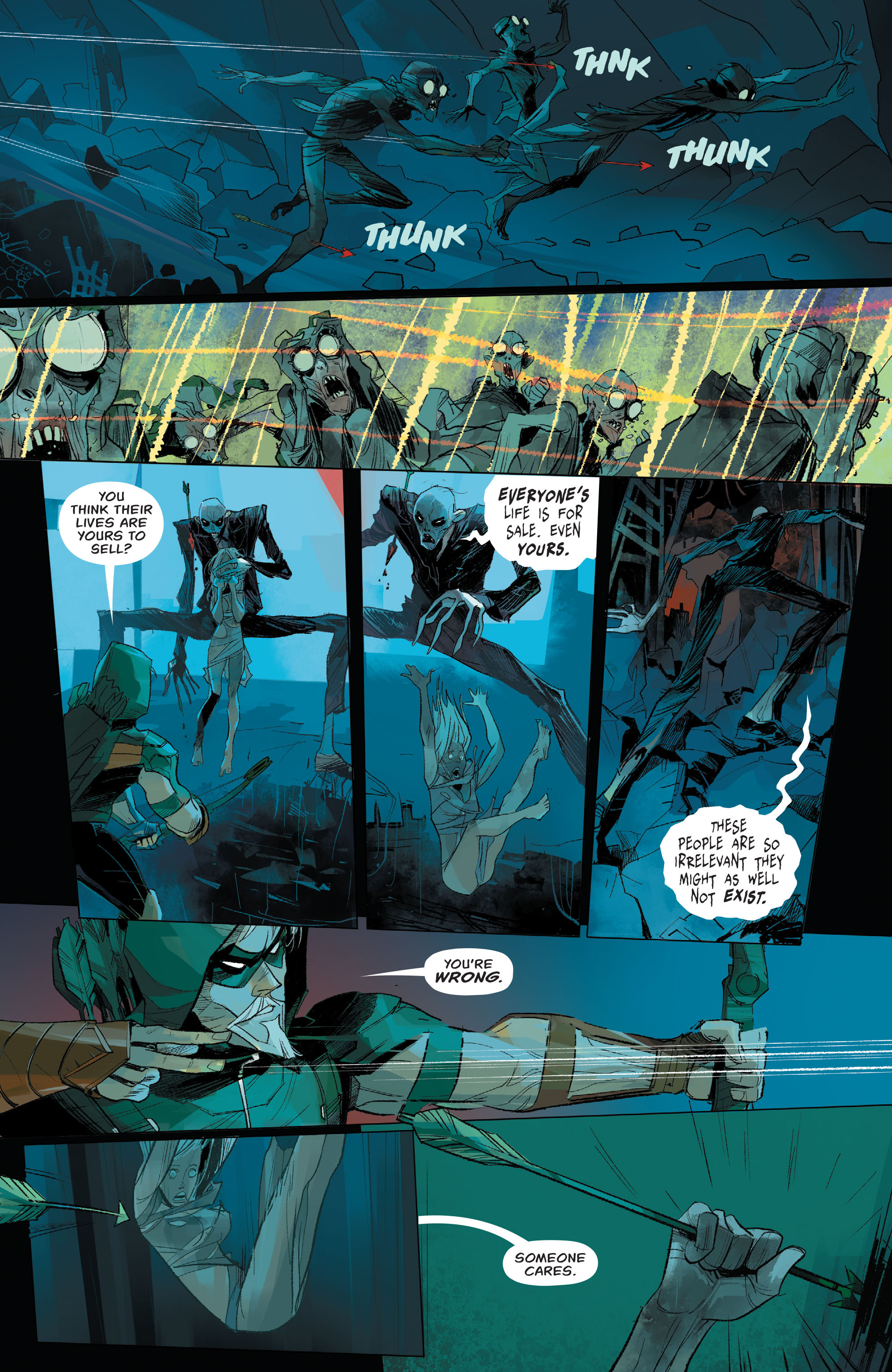 Read online Green Arrow: Rebirth comic -  Issue # Full - 21