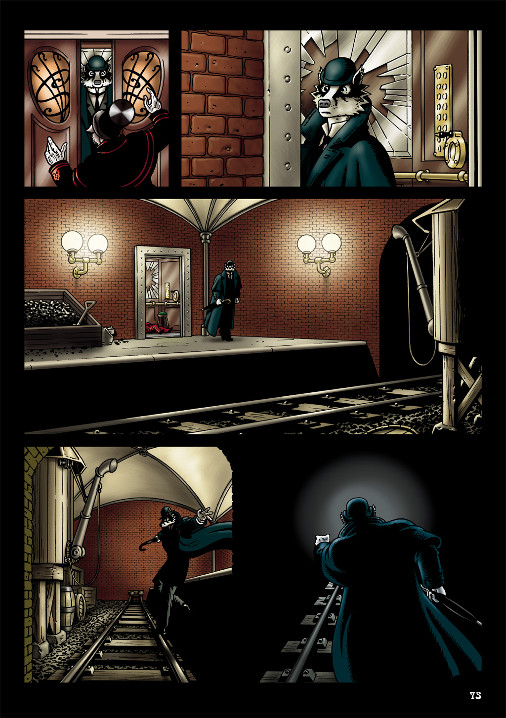 Read online Grandville Bête Noire comic -  Issue # TPB - 76