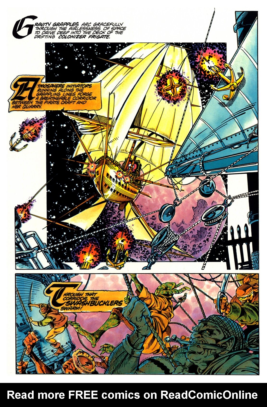 Read online Marvel Graphic Novel comic -  Issue #14 - Swords of the Swashbucklers - 20