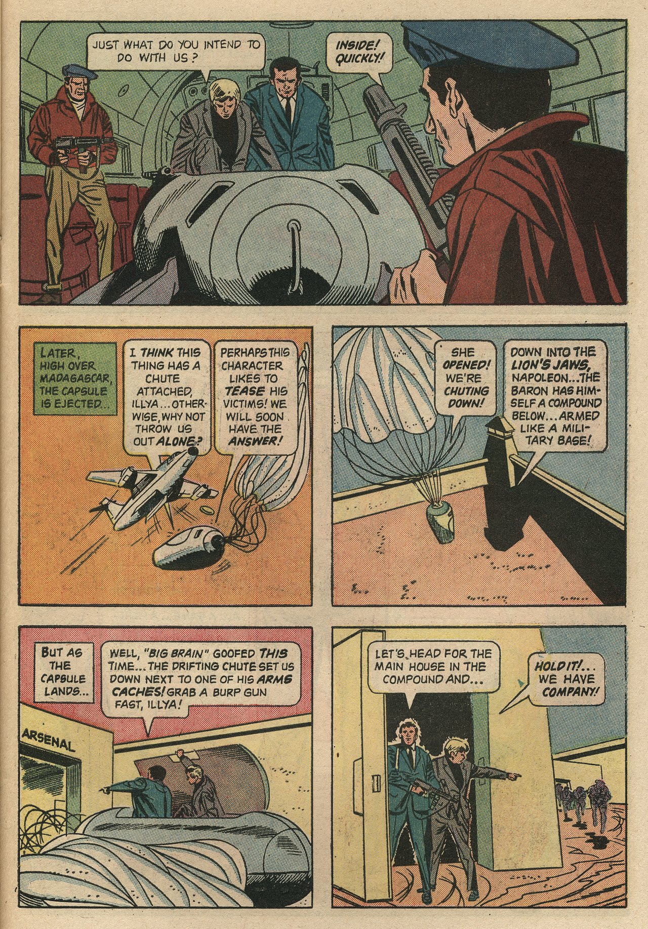 Read online The Man From U.N.C.L.E. comic -  Issue #22 - 27