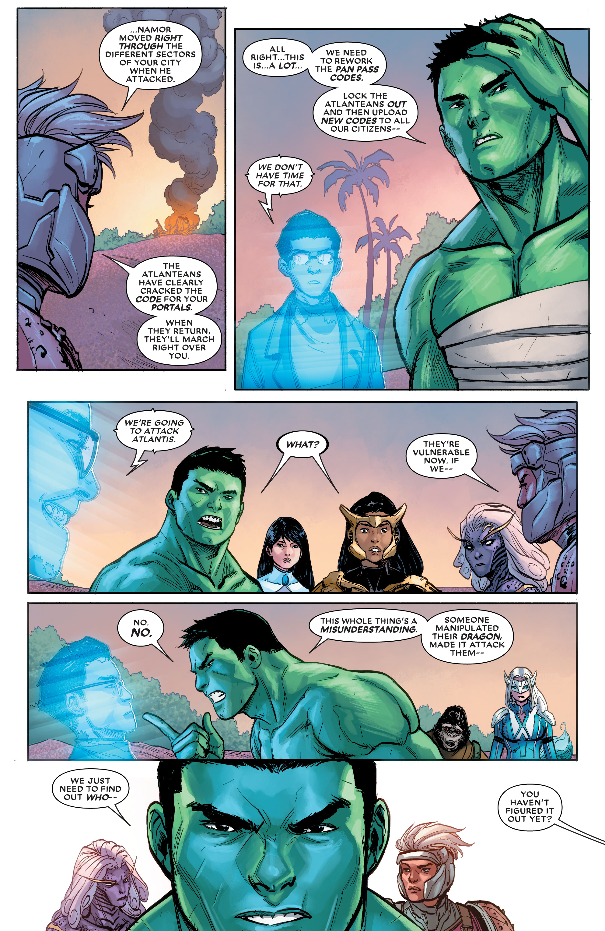 Read online Atlantis Attacks comic -  Issue #3 - 10