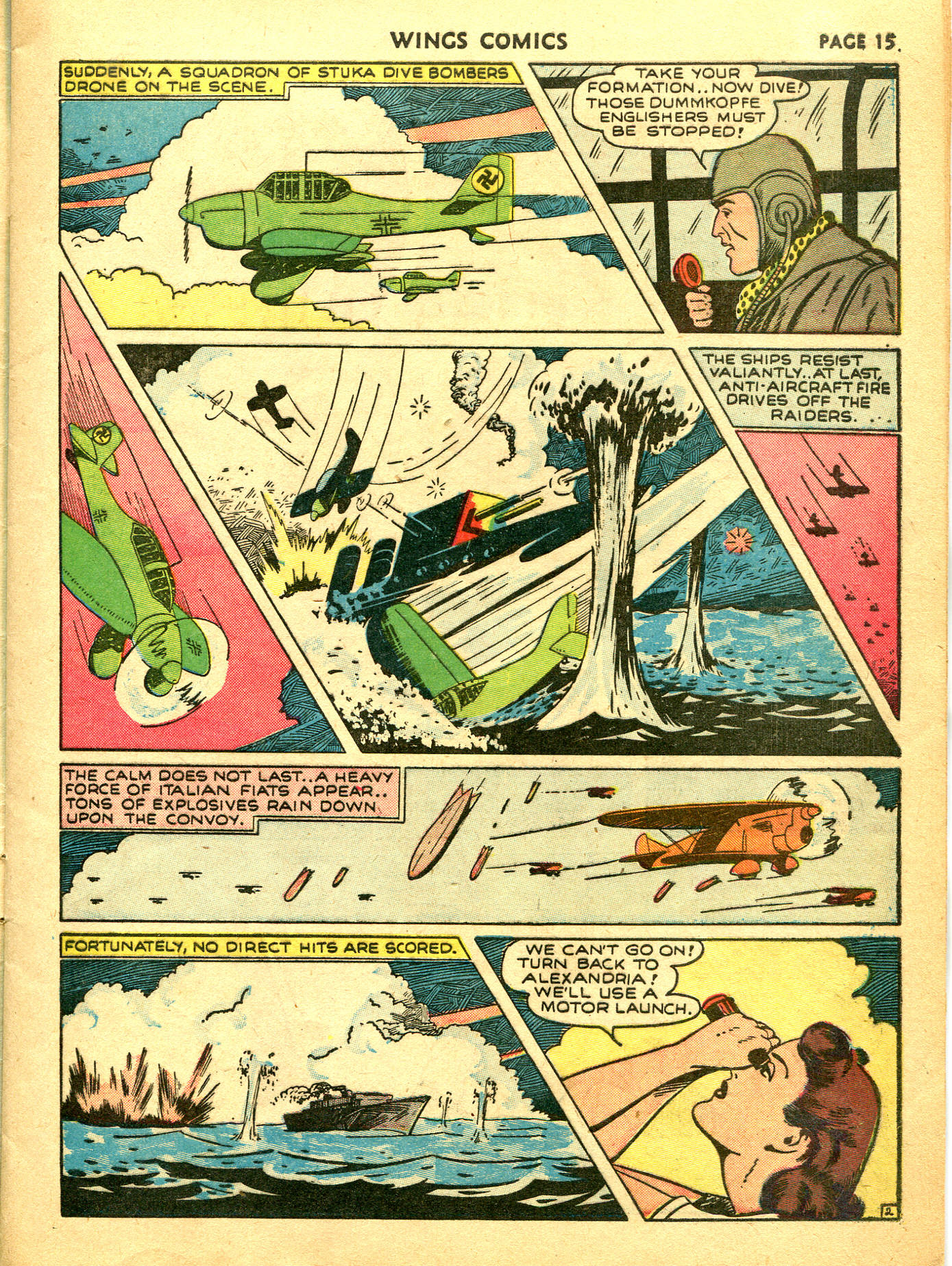 Read online Wings Comics comic -  Issue #7 - 17