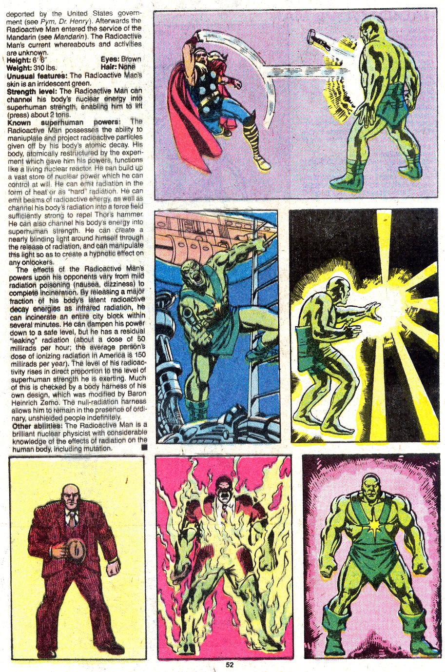 Read online The Official Handbook of the Marvel Universe Deluxe Edition comic -  Issue #10 - 61