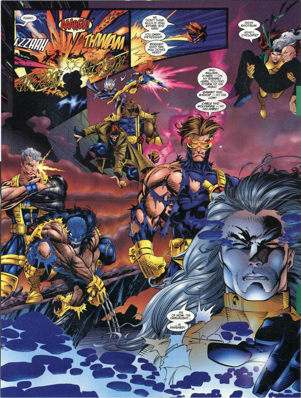 Read online Onslaught: Marvel Universe comic -  Issue # Full - 6