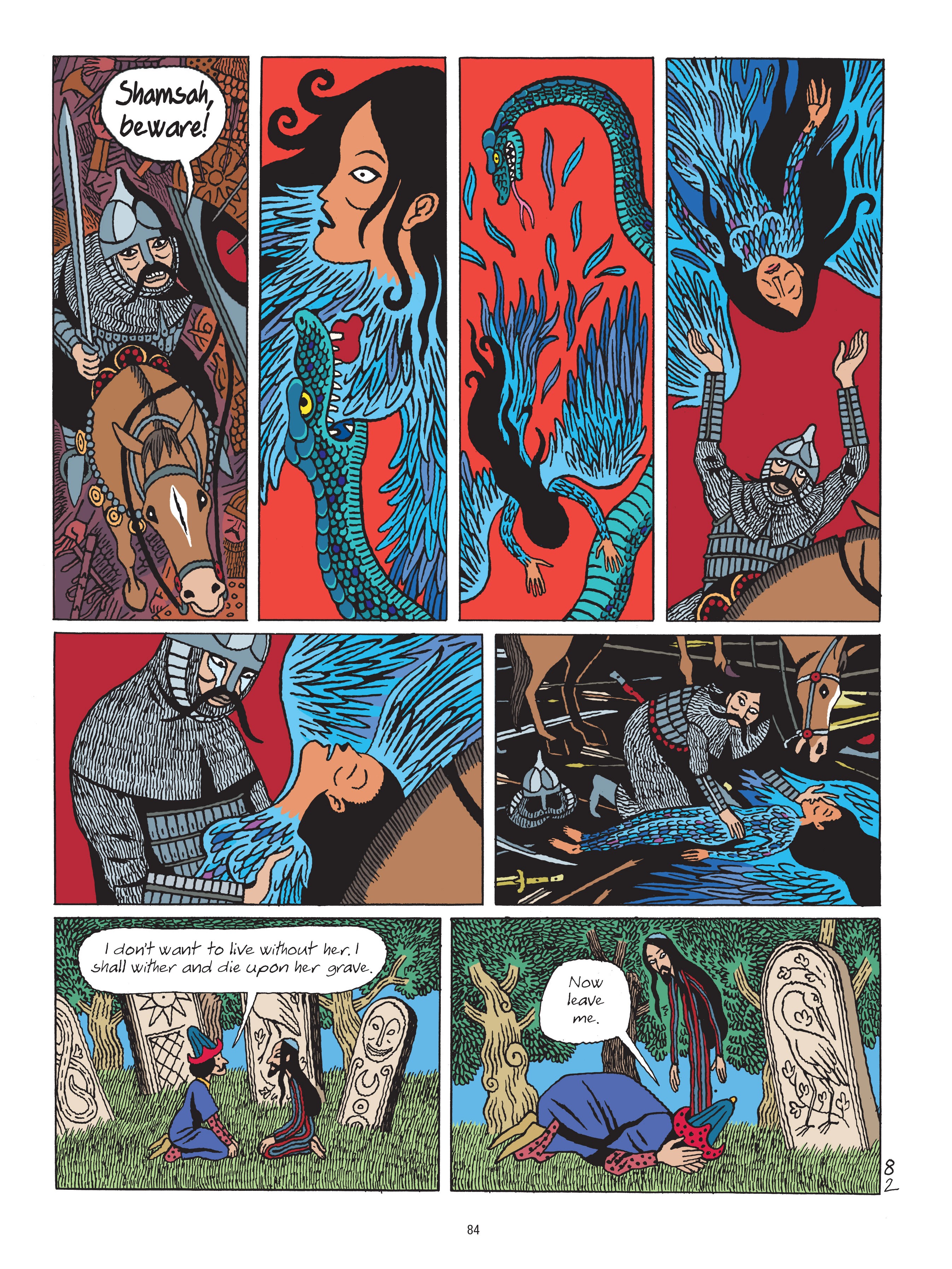 Read online A Tale of a Thousand and One Nights: HASIB & the Queen of Serpents comic -  Issue # TPB - 84