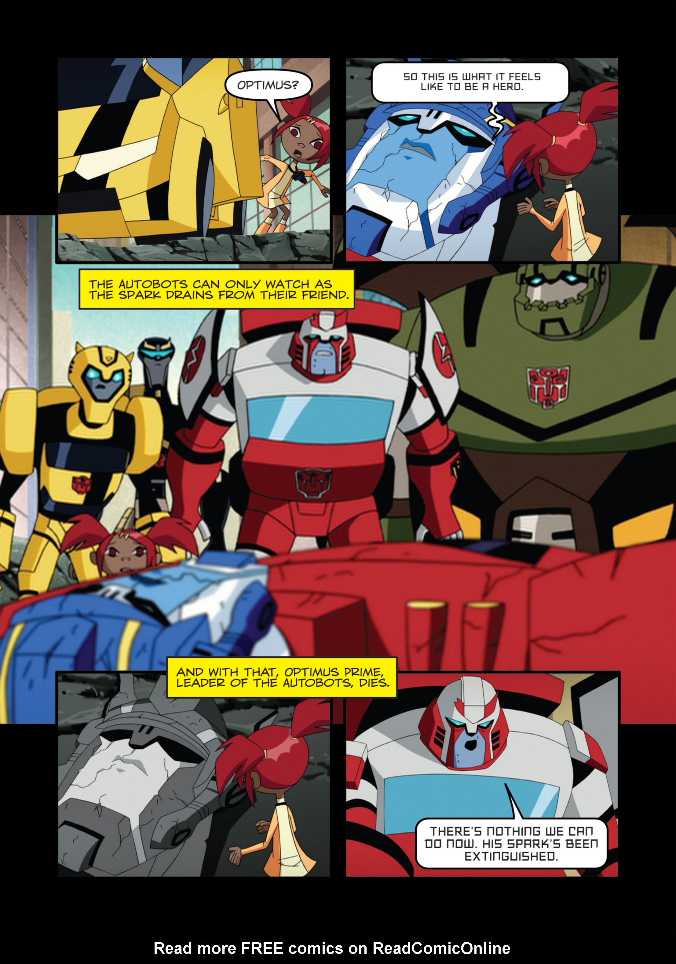 Read online Transformers Animated comic -  Issue #1 - 113
