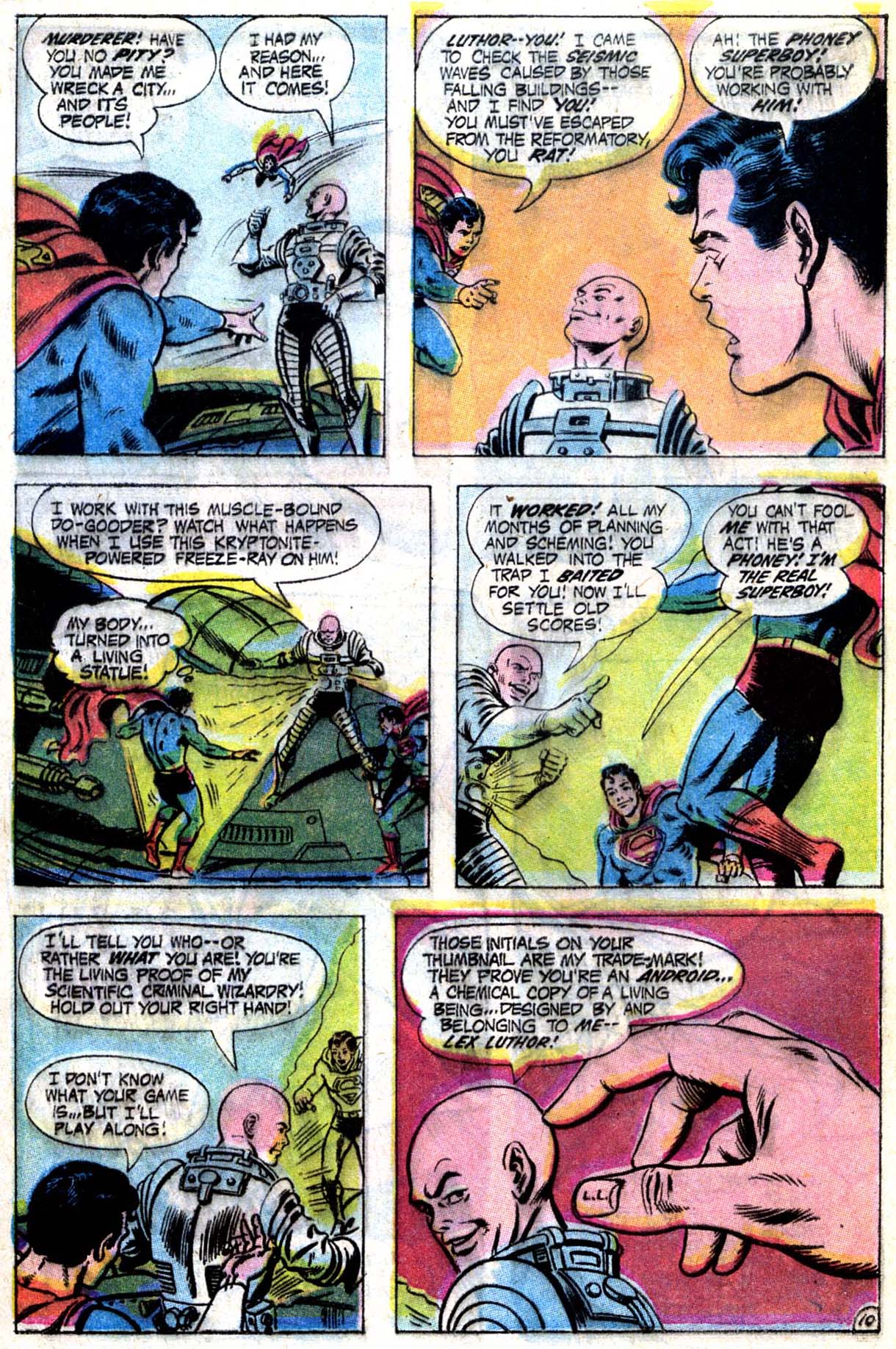 Read online Superboy (1949) comic -  Issue #179 - 10