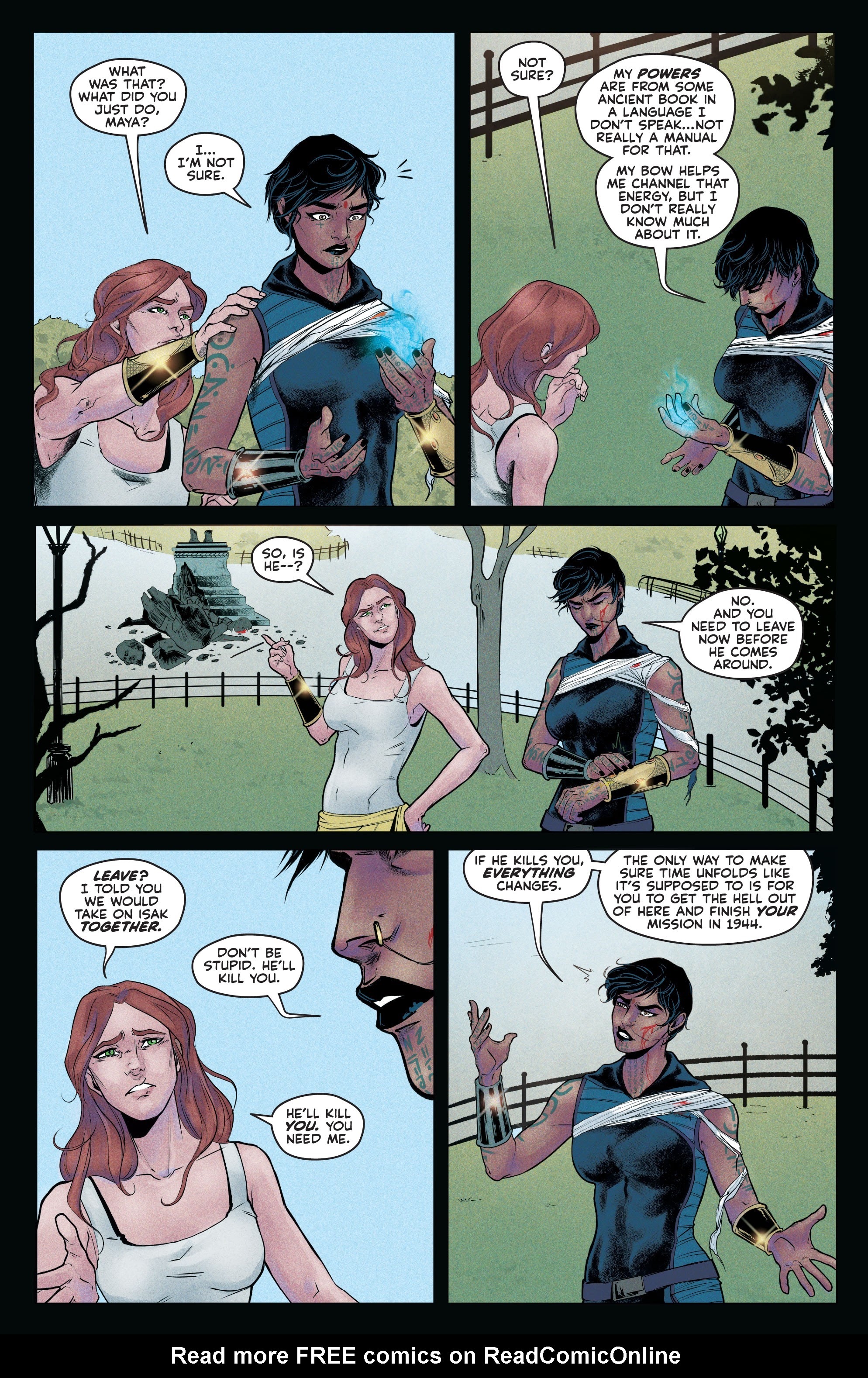 Read online Artemis and the Assassin comic -  Issue #5 - 7