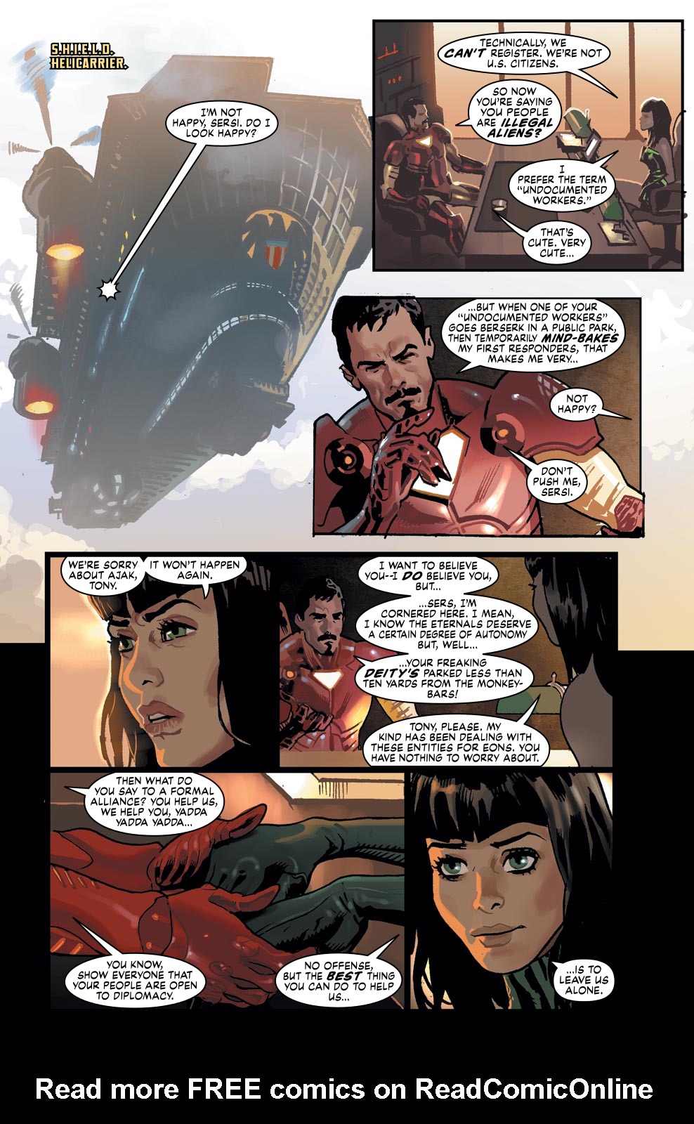 Read online Eternals (2008) comic -  Issue #2 - 11