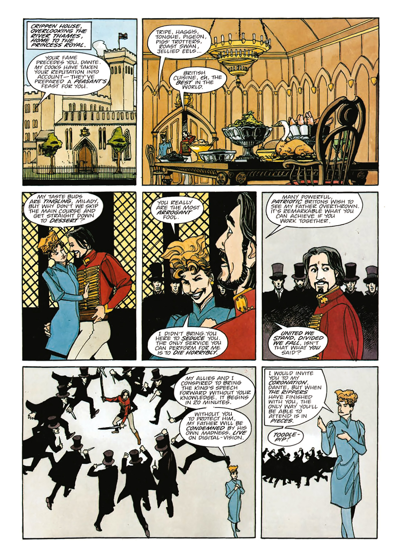 Read online Nikolai Dante comic -  Issue # TPB 2 - 17
