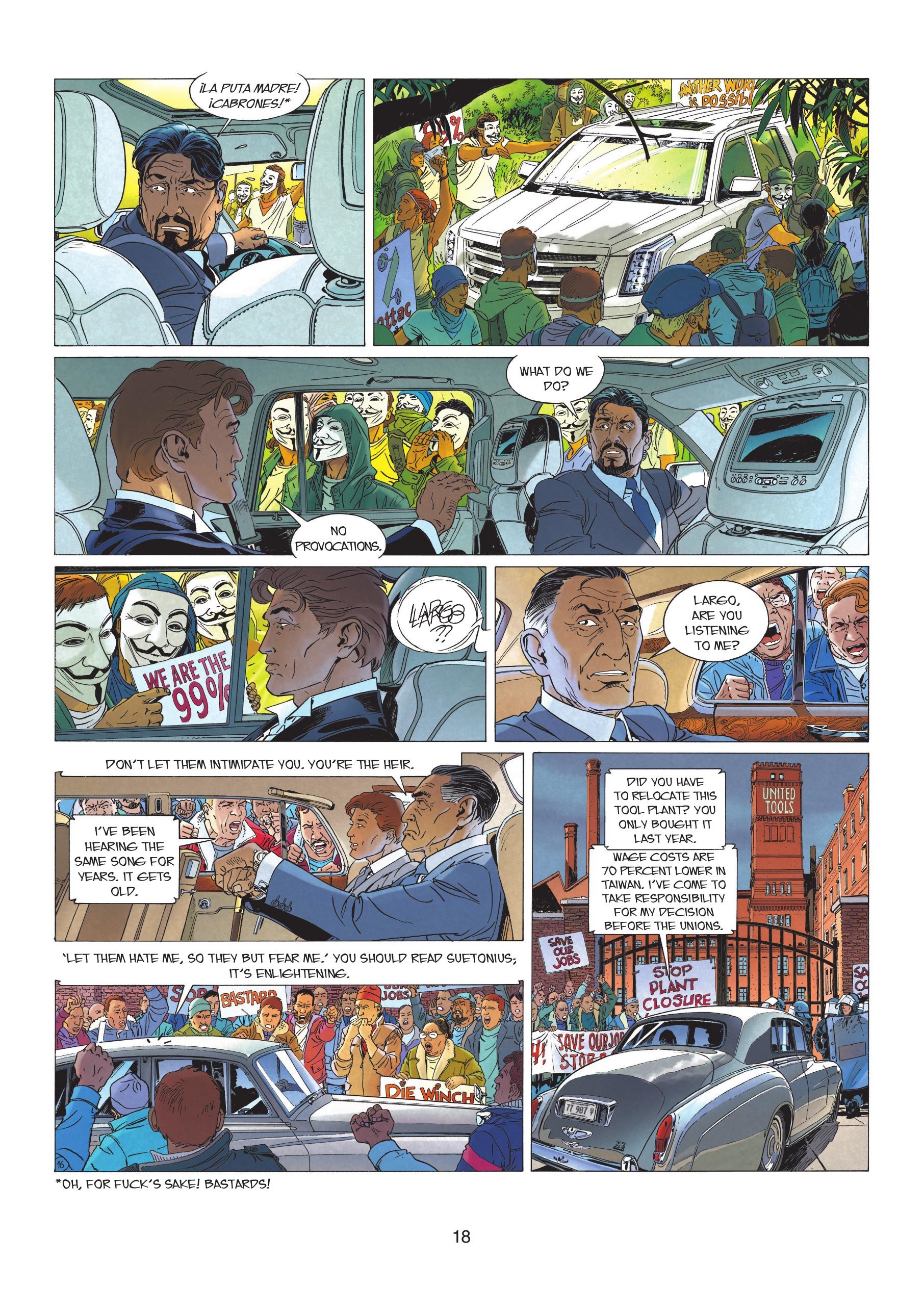 Read online Largo Winch comic -  Issue # TPB 17 - 20