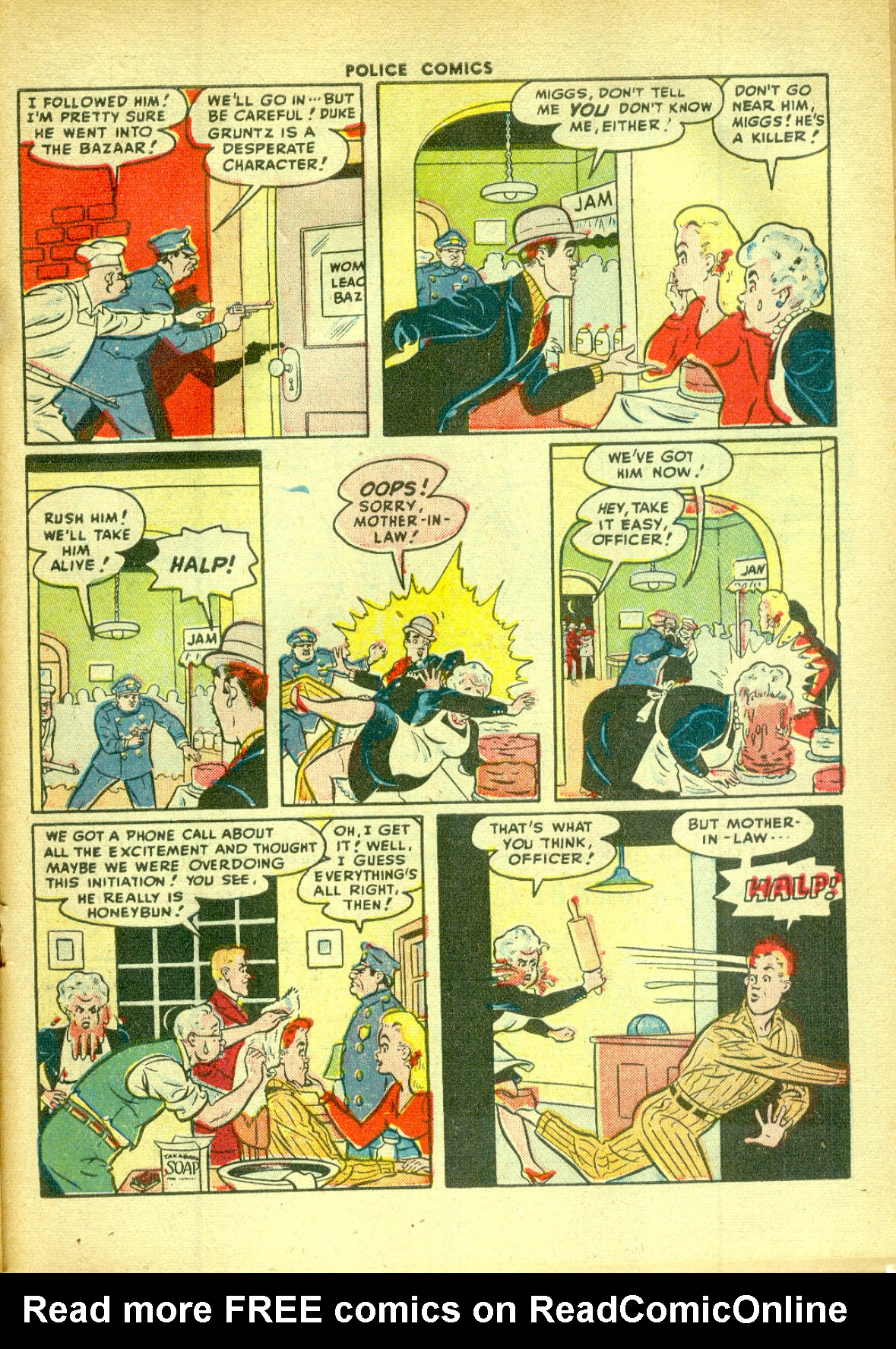 Read online Police Comics comic -  Issue #68 - 49