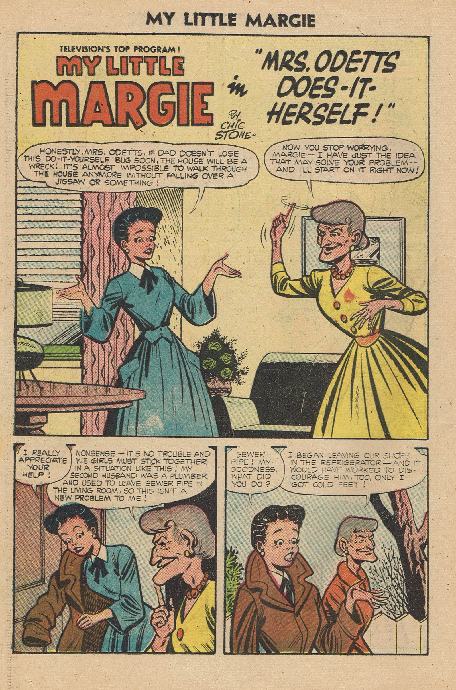 Read online My Little Margie (1954) comic -  Issue #11 - 22