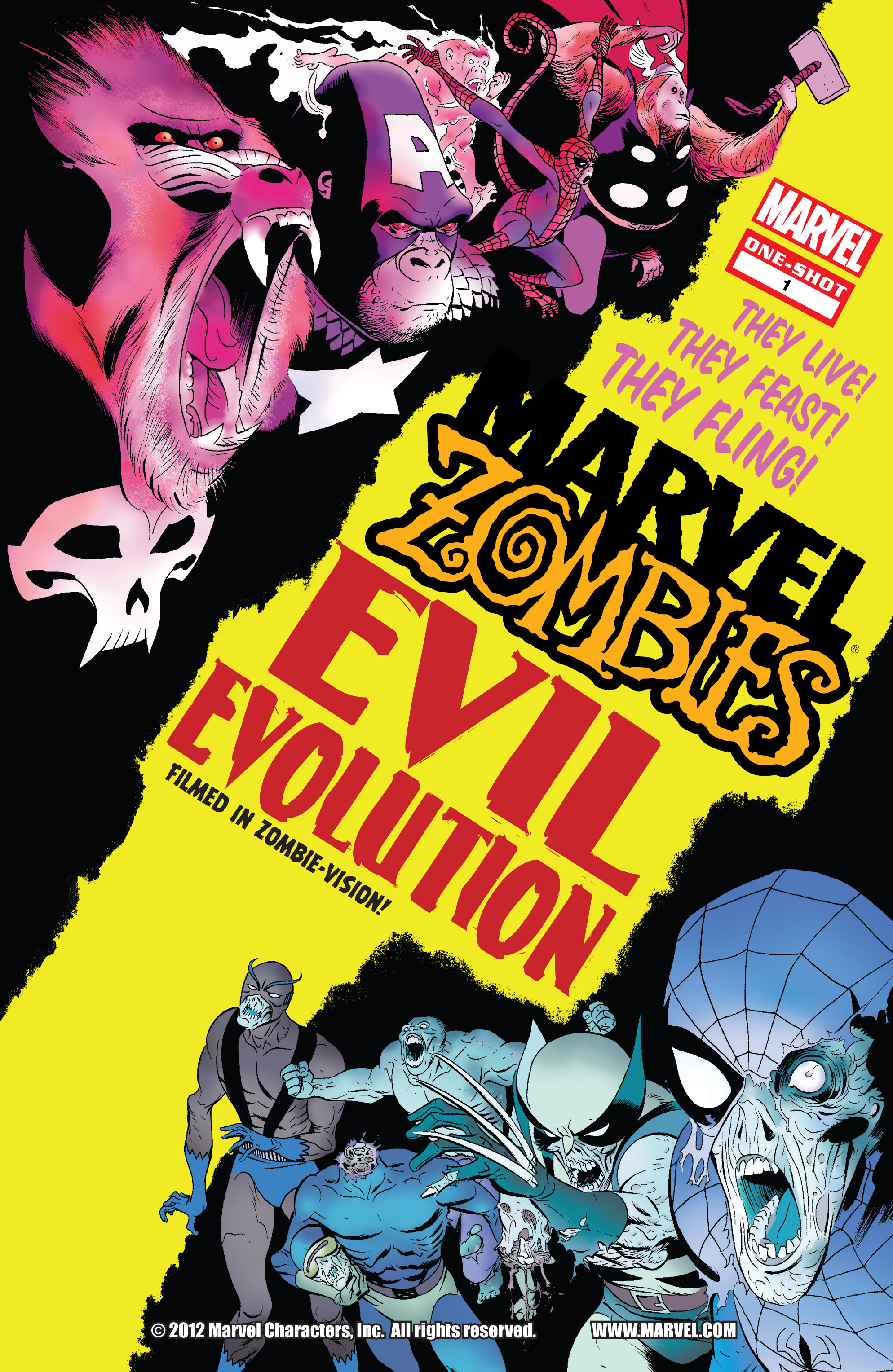 Read online Marvel Zombies: Evil Evolution comic -  Issue # Full - 1
