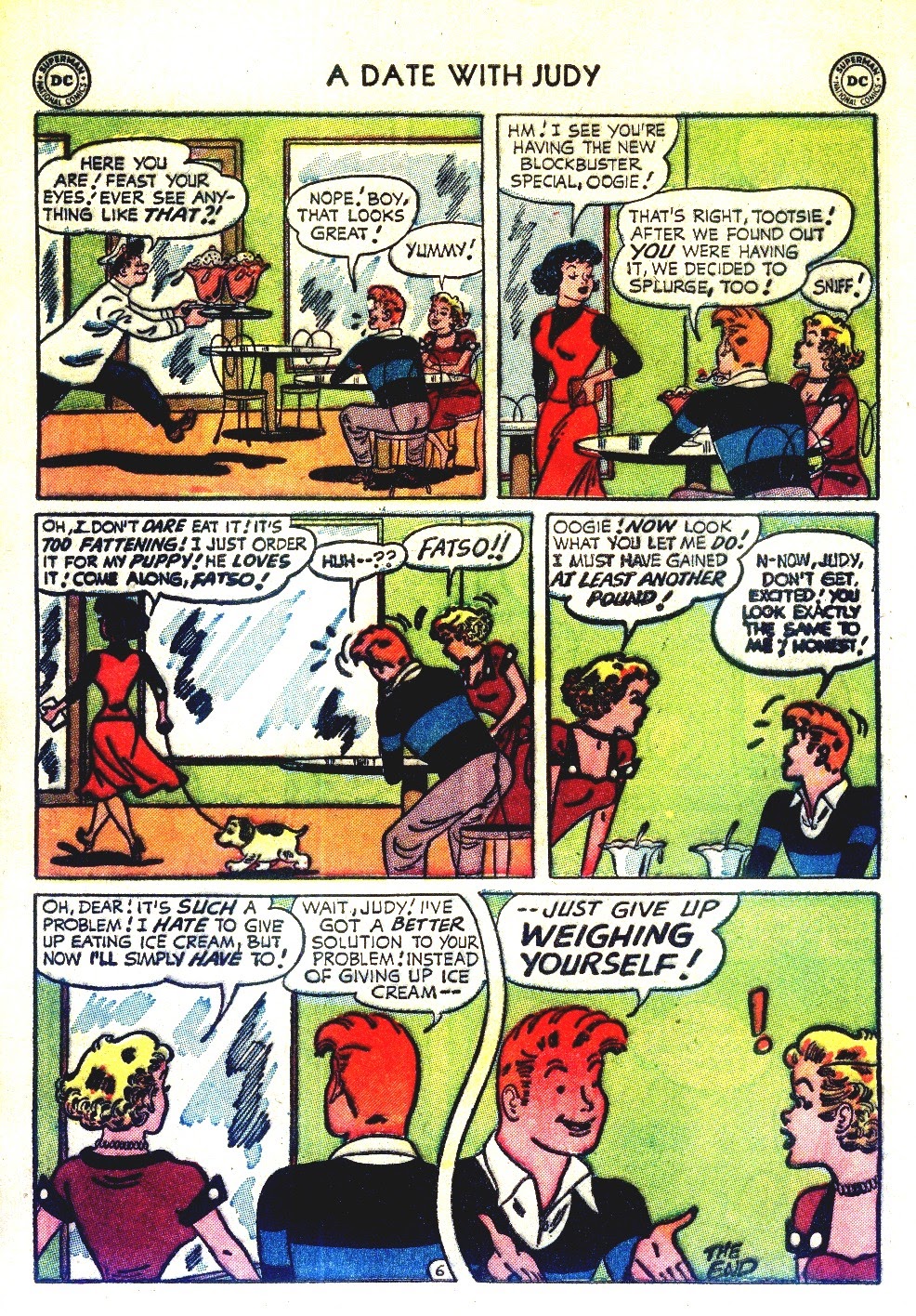 Read online A Date with Judy comic -  Issue #42 - 8
