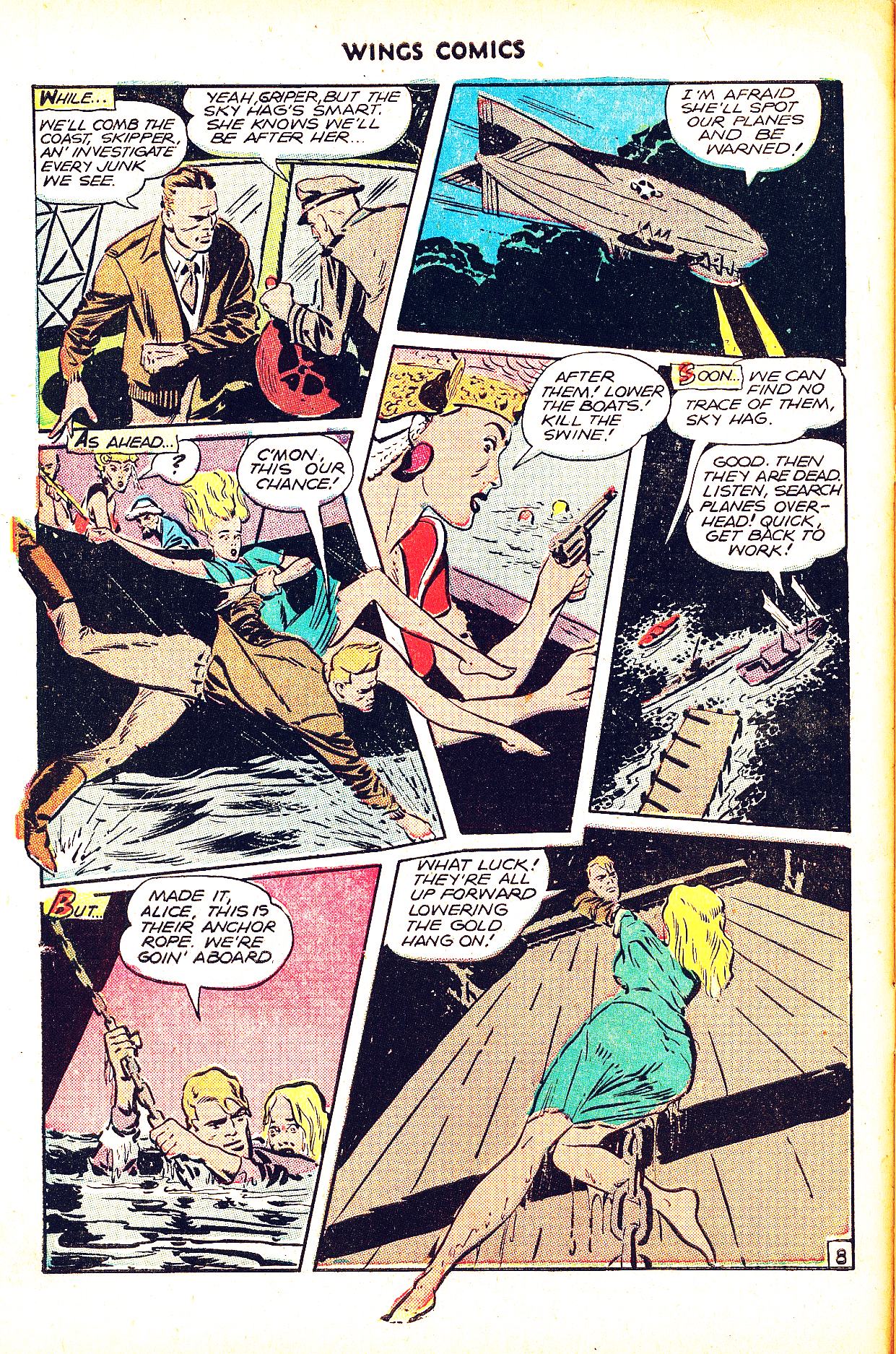 Read online Wings Comics comic -  Issue #75 - 10