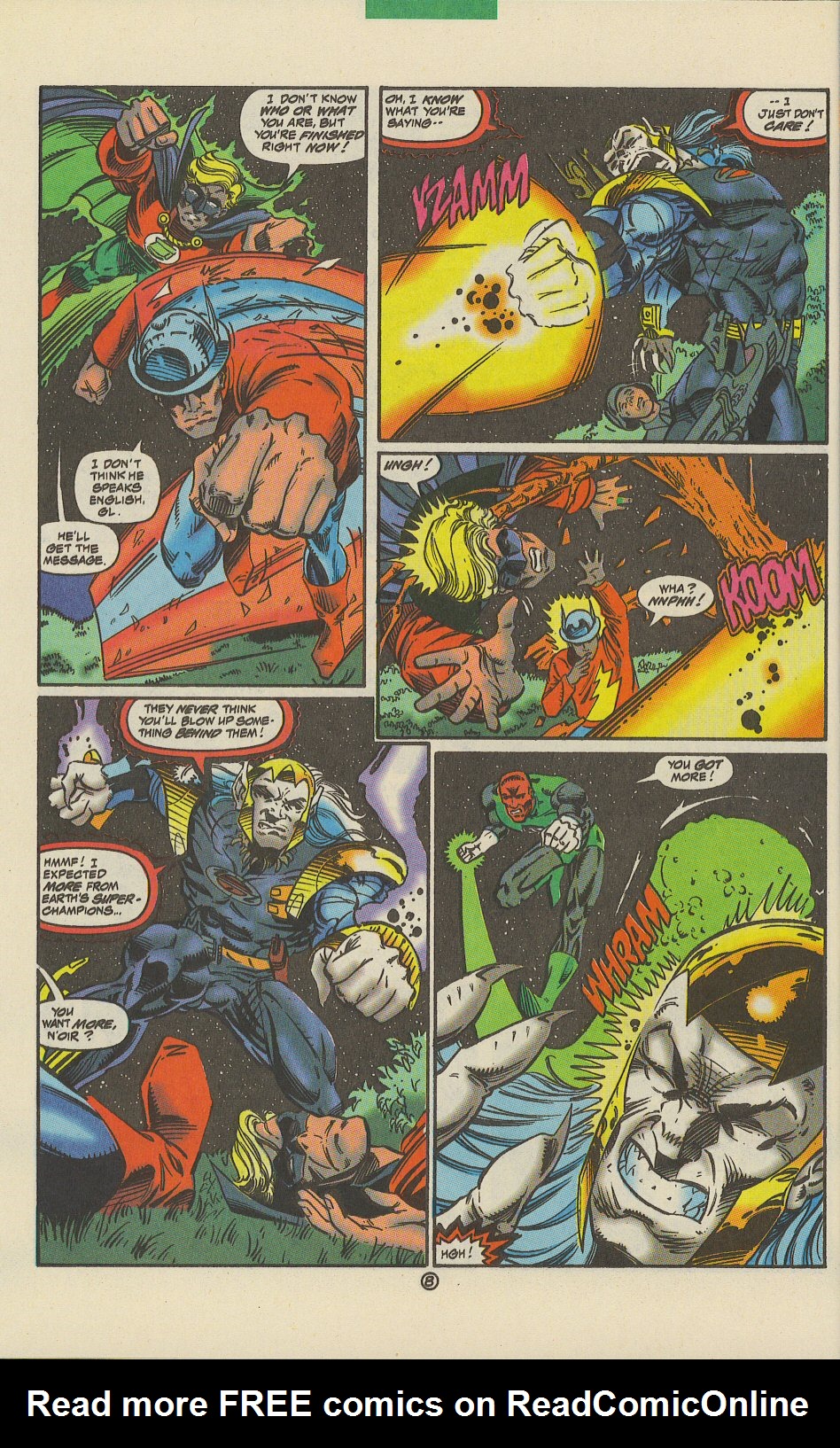 Read online Green Lantern Corps Quarterly comic -  Issue #8 - 9