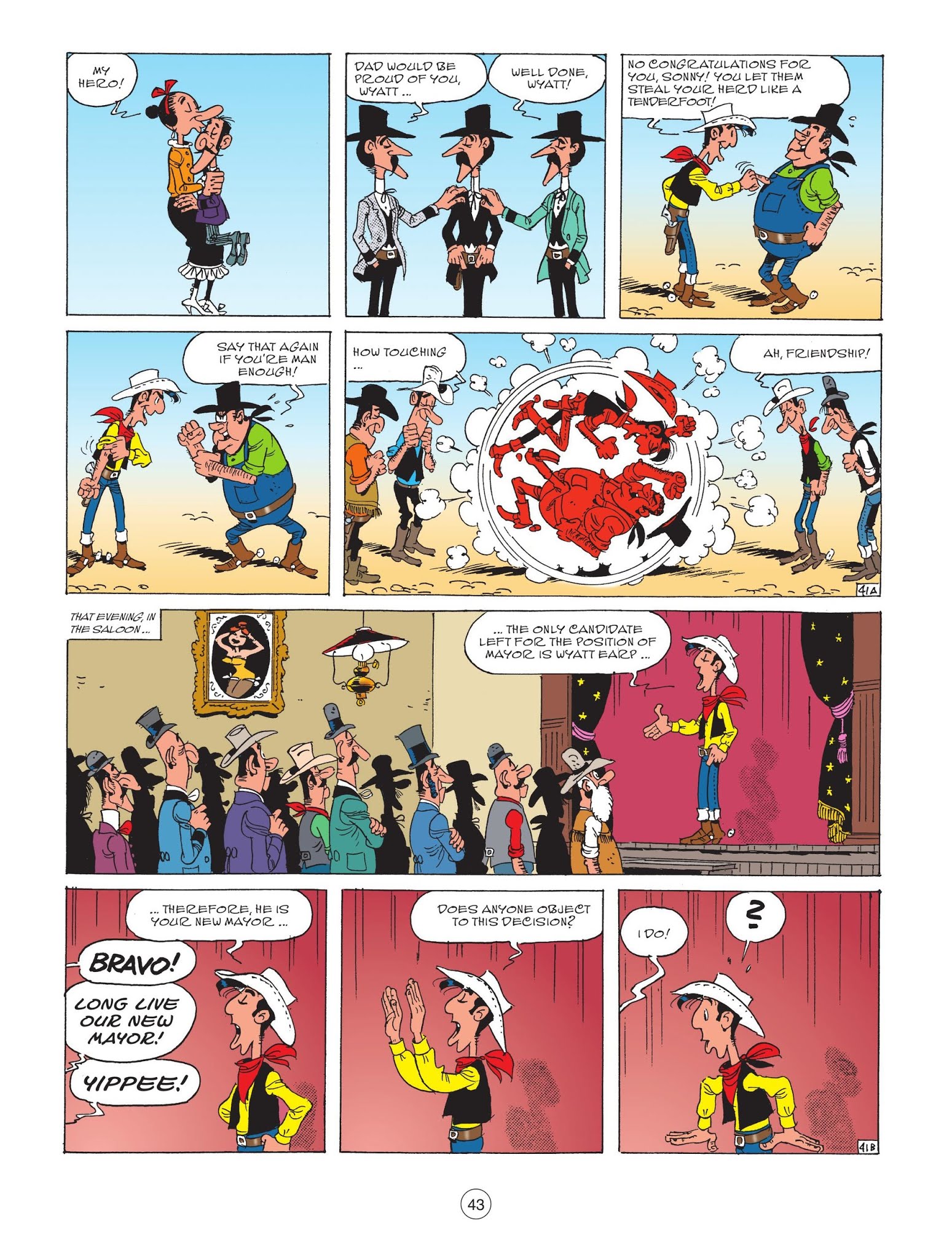 Read online A Lucky Luke Adventure comic -  Issue #70 - 45