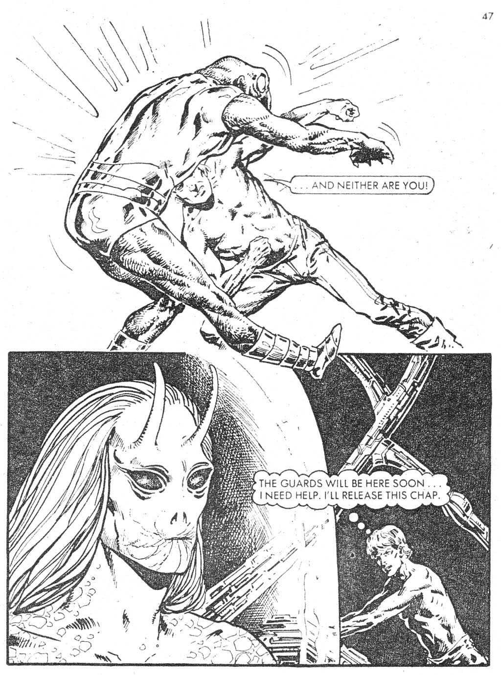 Read online Starblazer comic -  Issue #31 - 47