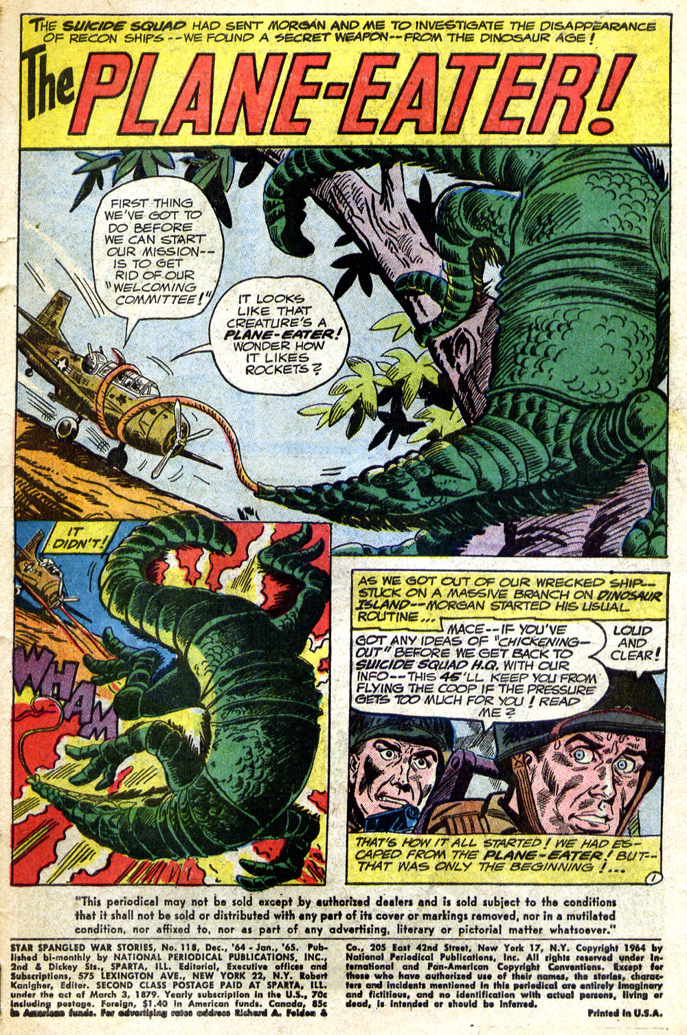 Read online Star Spangled War Stories (1952) comic -  Issue #118 - 2