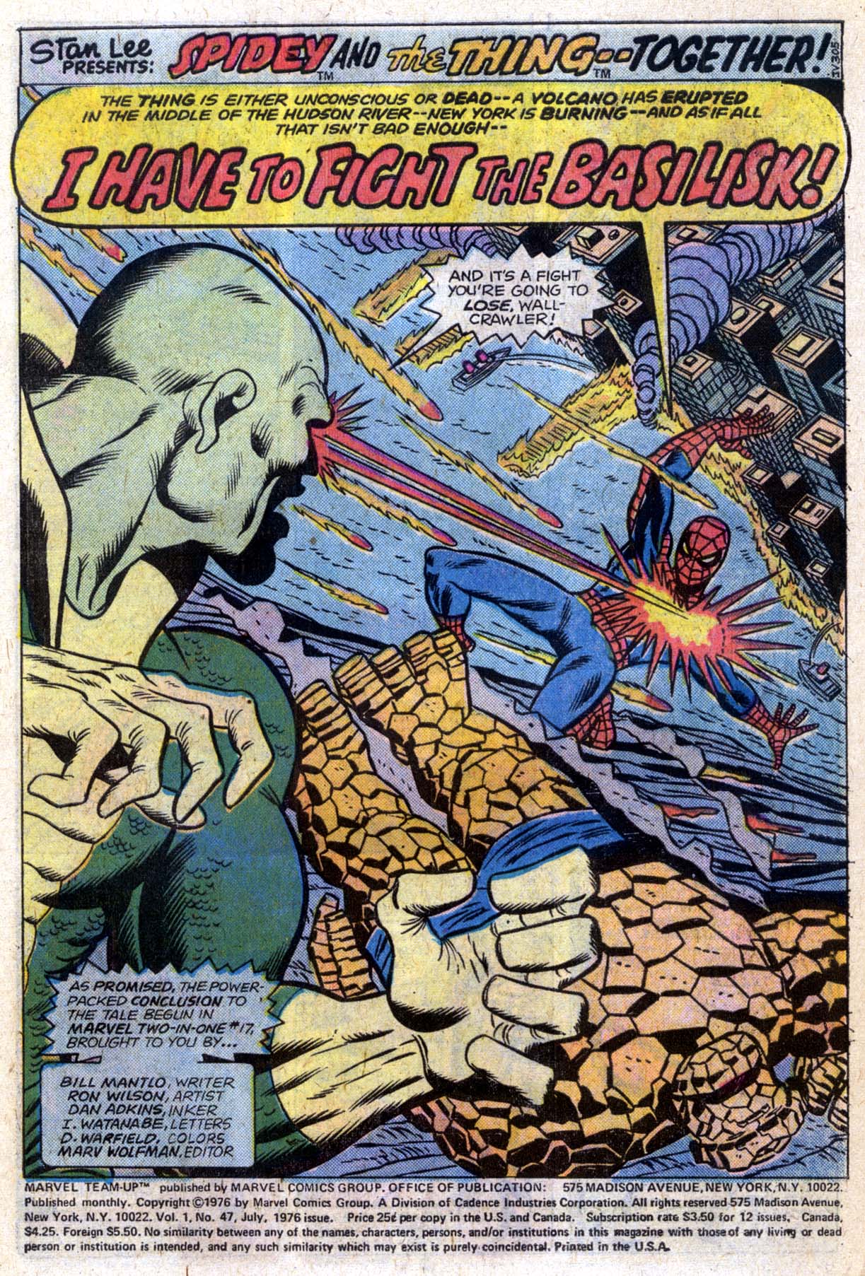 Read online Marvel Team-Up (1972) comic -  Issue #47 - 2
