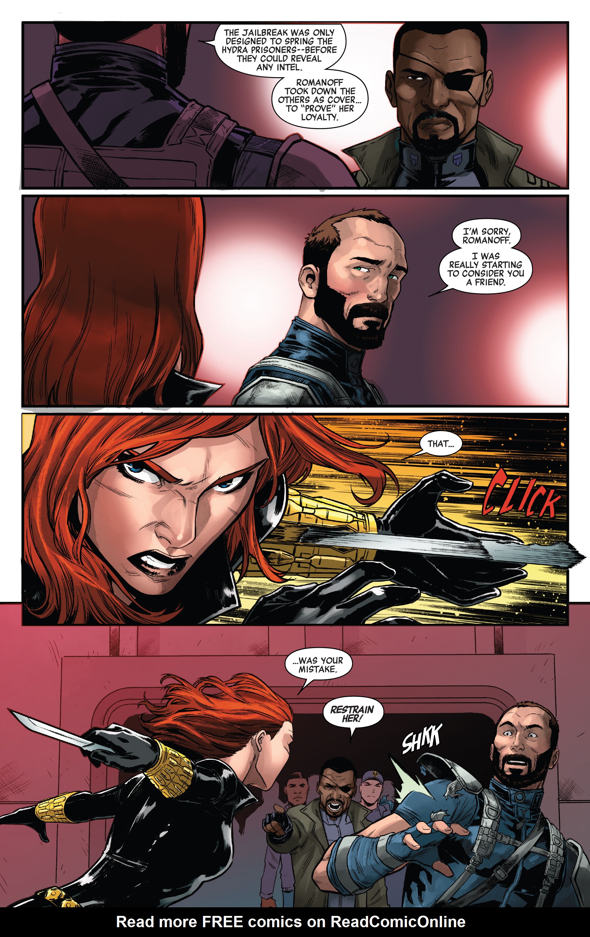 Read online Marvel's Avengers comic -  Issue # Black Widow - 14
