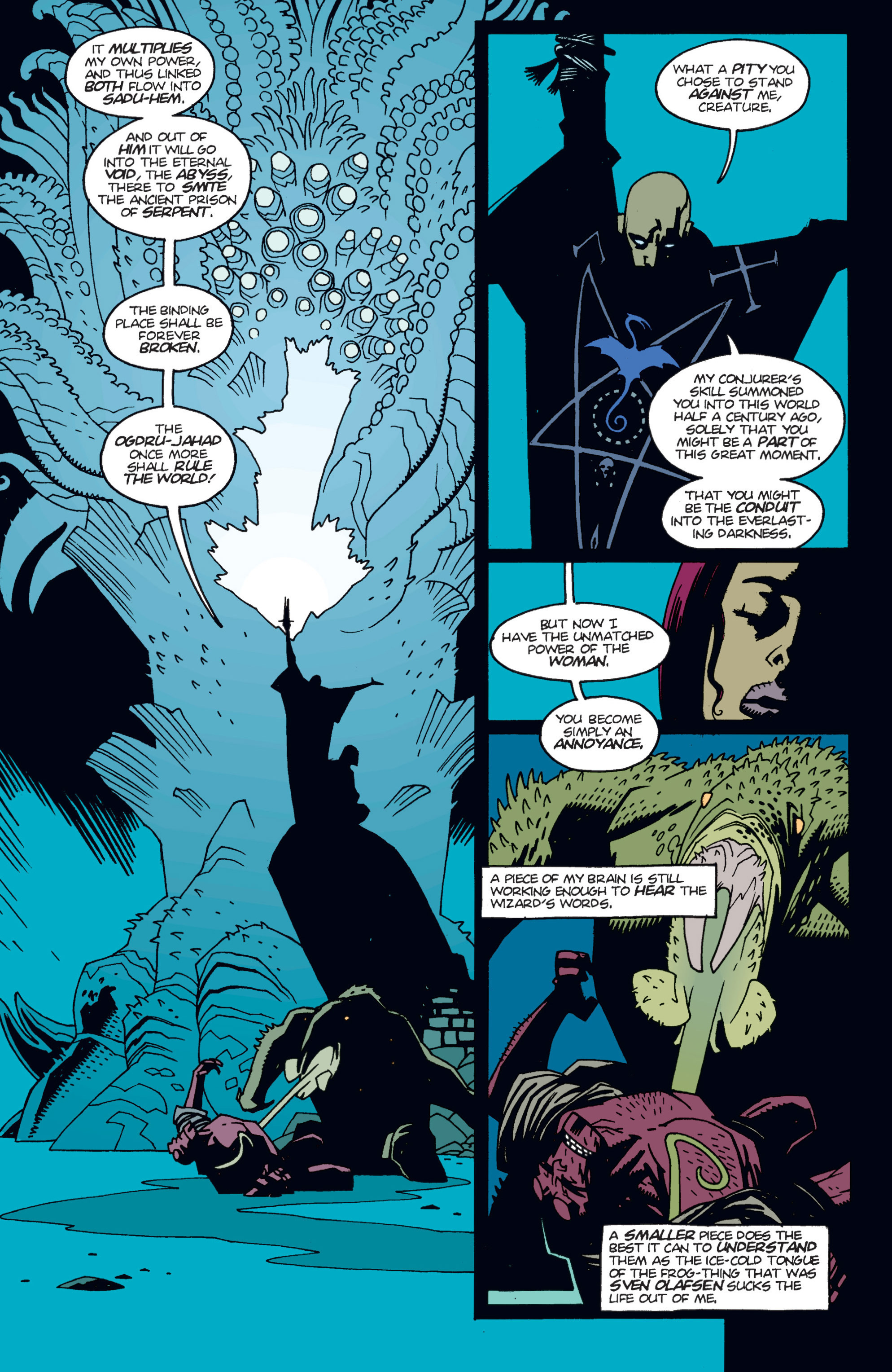 Read online Hellboy comic -  Issue #1 - 90