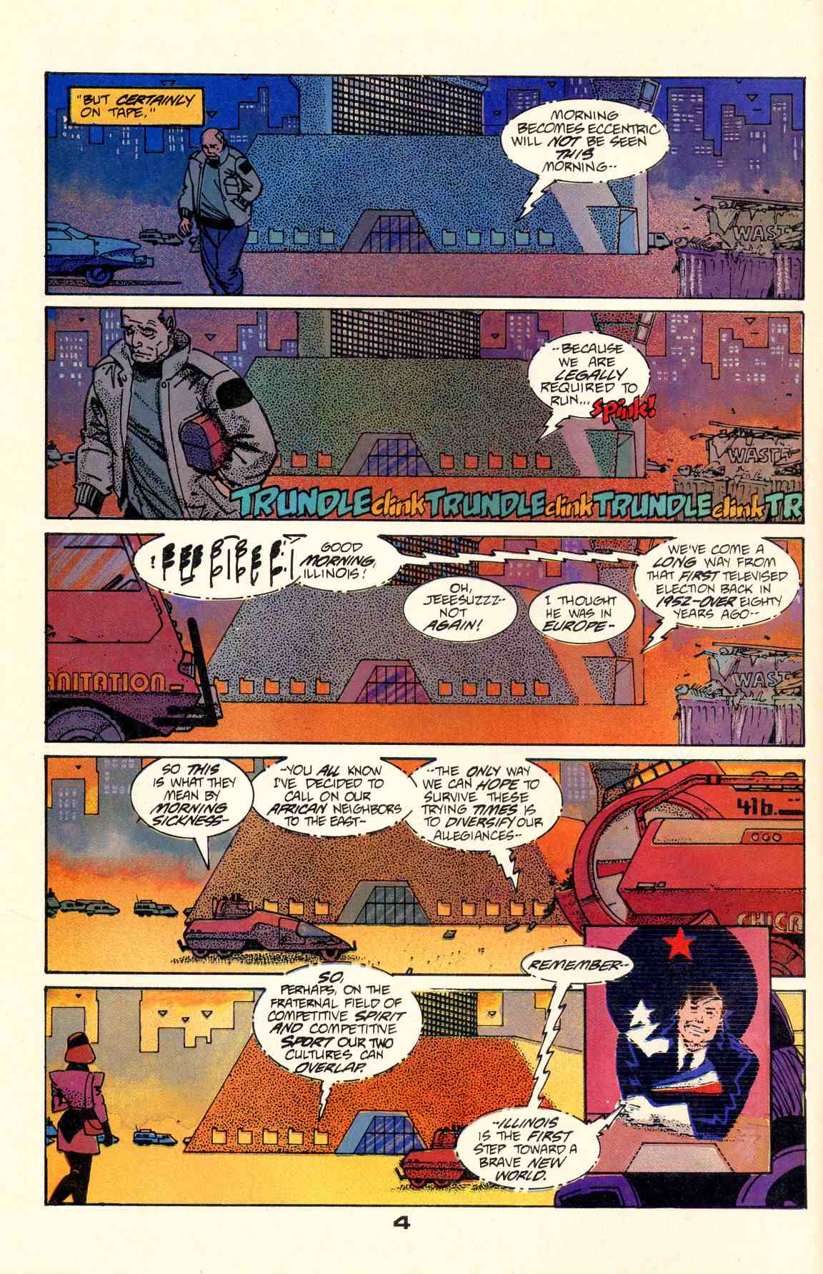 Read online Howard Chaykin's American Flagg comic -  Issue #2 - 6