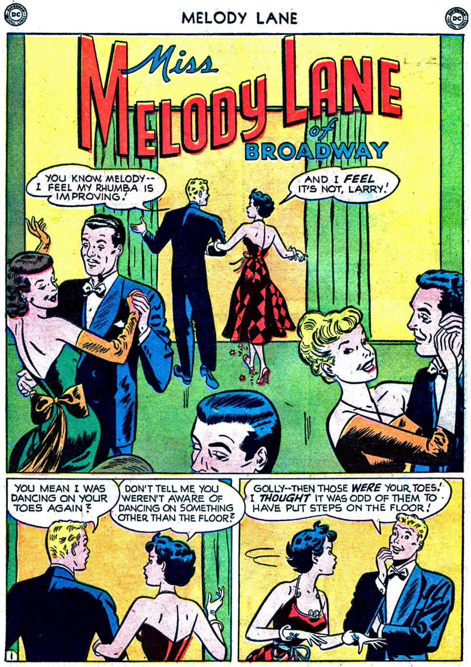Read online Miss Melody Lane of Broadway comic -  Issue #2 - 42