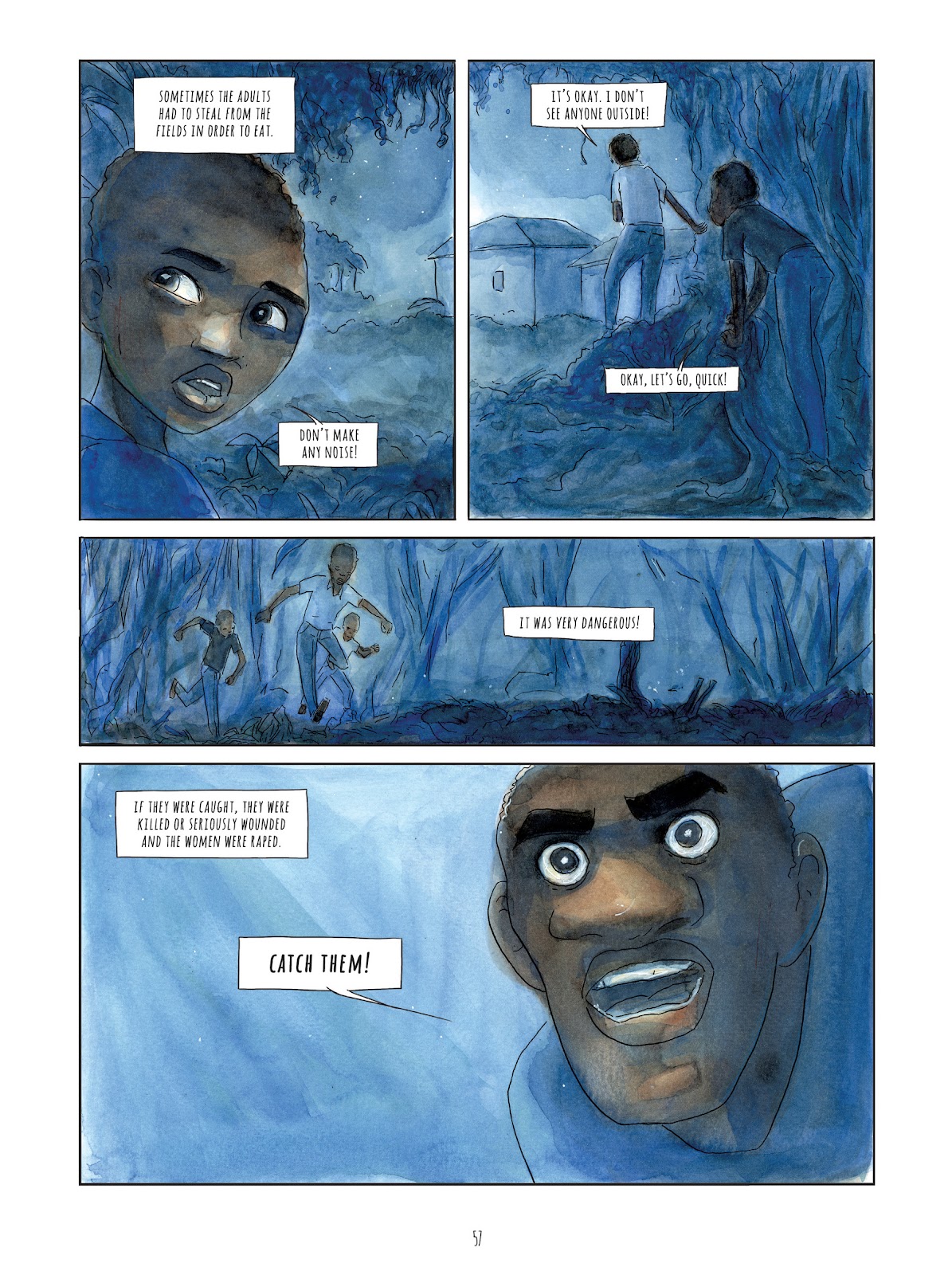 Alice on the Run: One Child's Journey Through the Rwandan Civil War issue TPB - Page 56