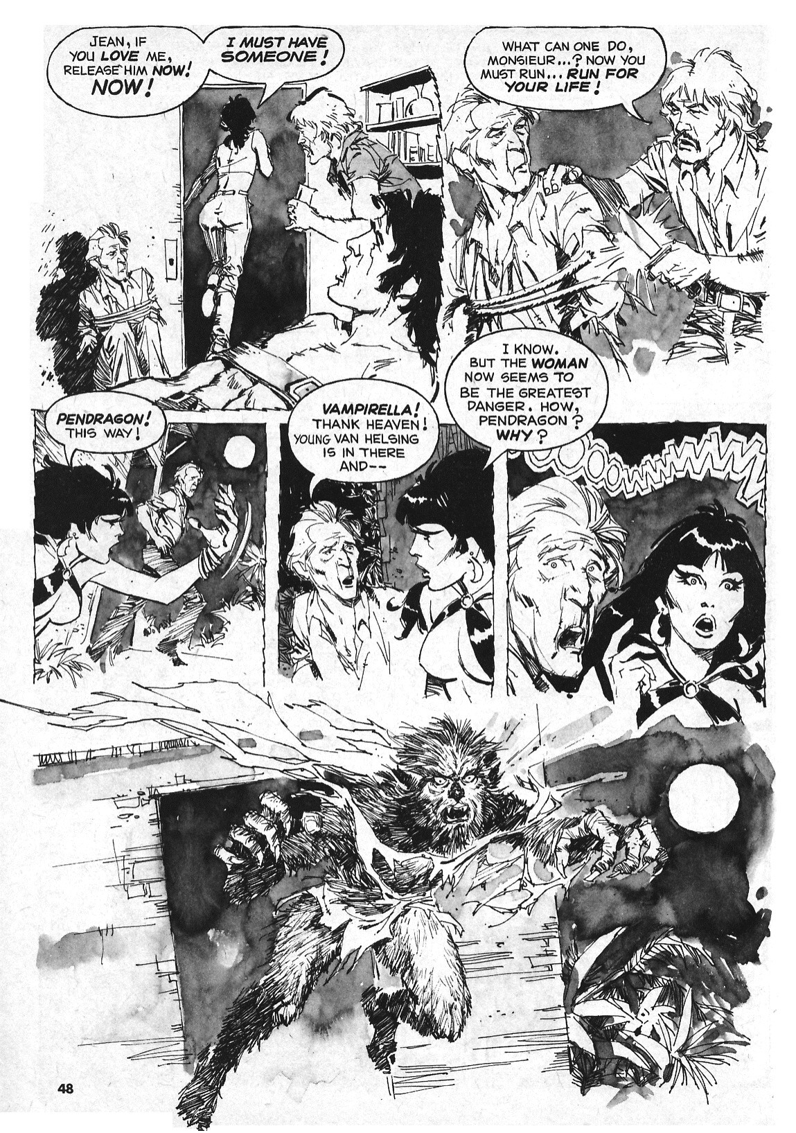 Read online Vampirella (1969) comic -  Issue #46 - 48
