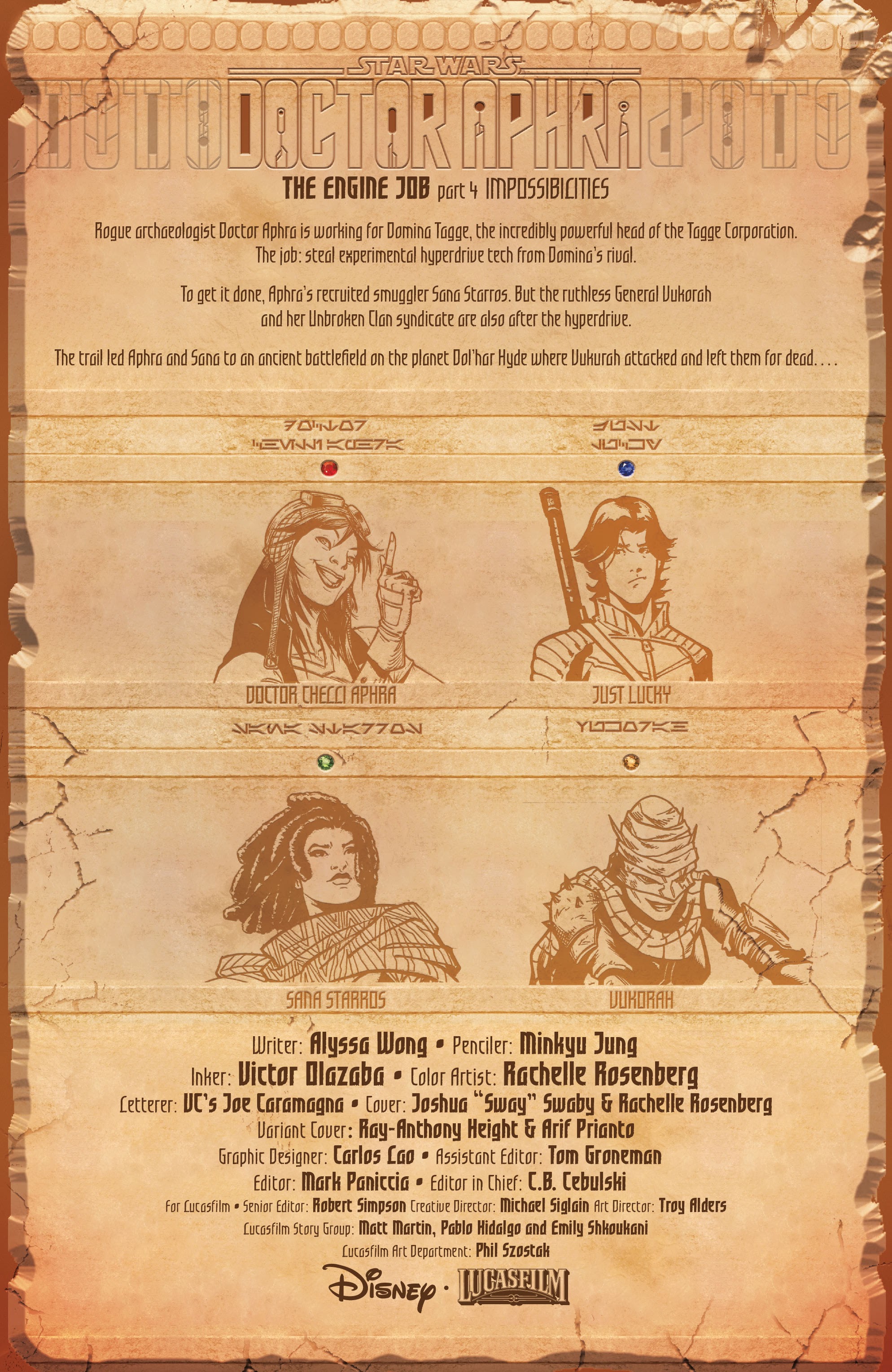 Read online Star Wars: Doctor Aphra comic -  Issue #9 - 2