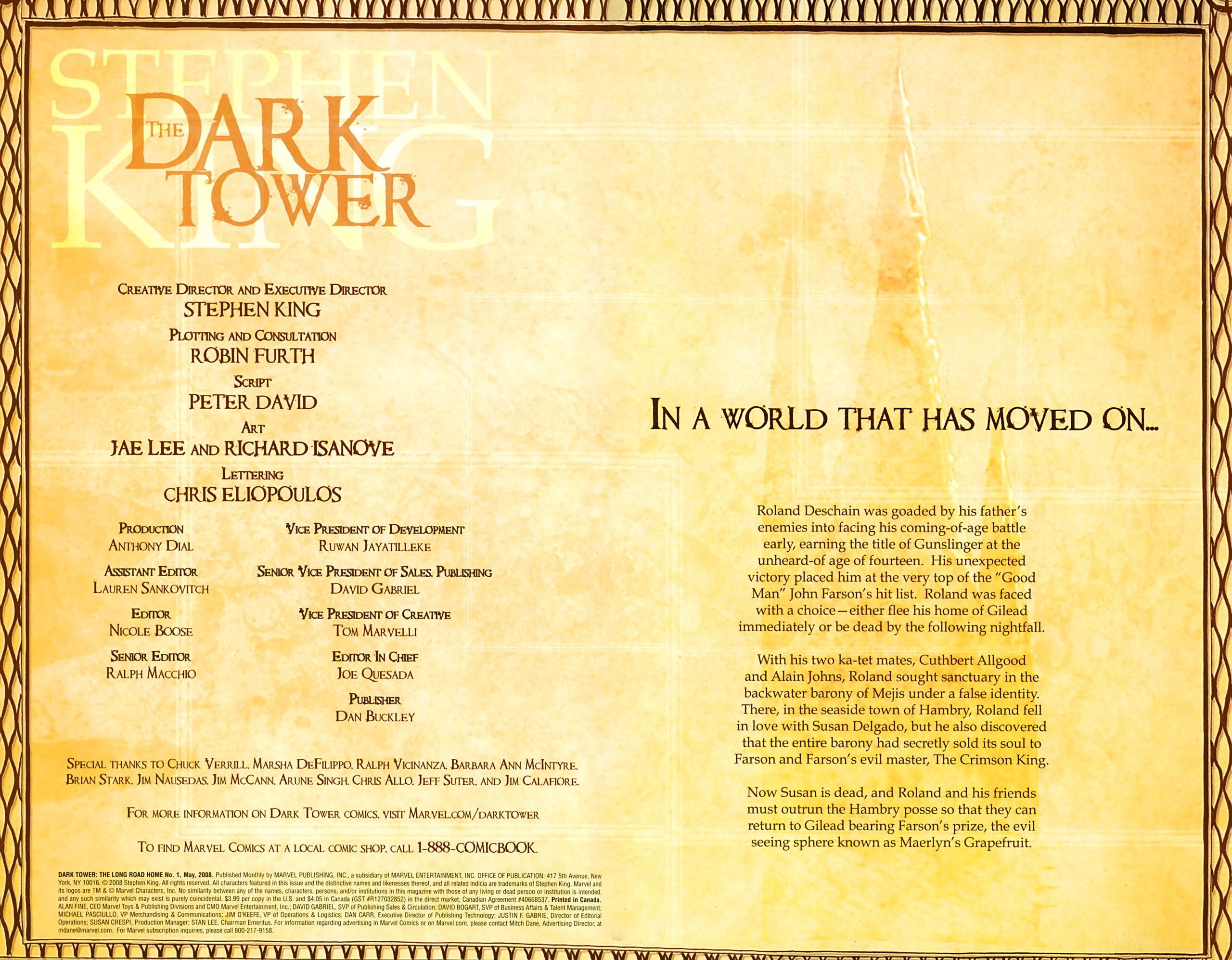 Read online Dark Tower: The Long Road Home comic -  Issue #1 - 3