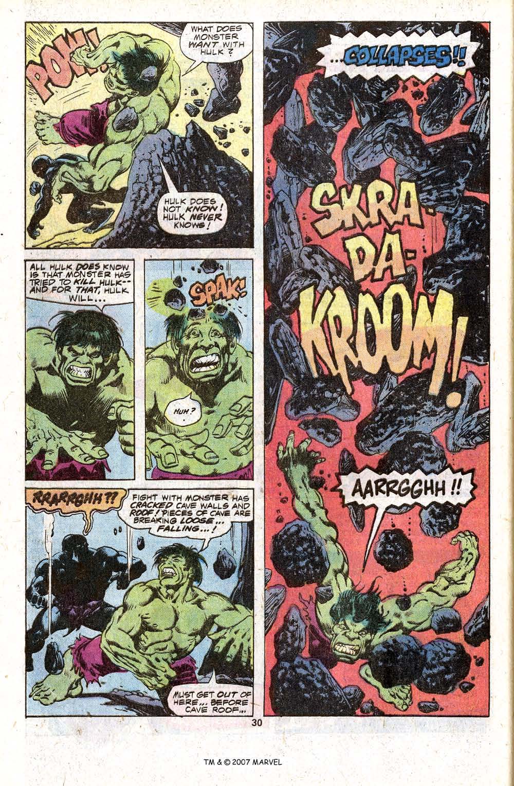 Read online The Incredible Hulk (1968) comic -  Issue #222 - 32